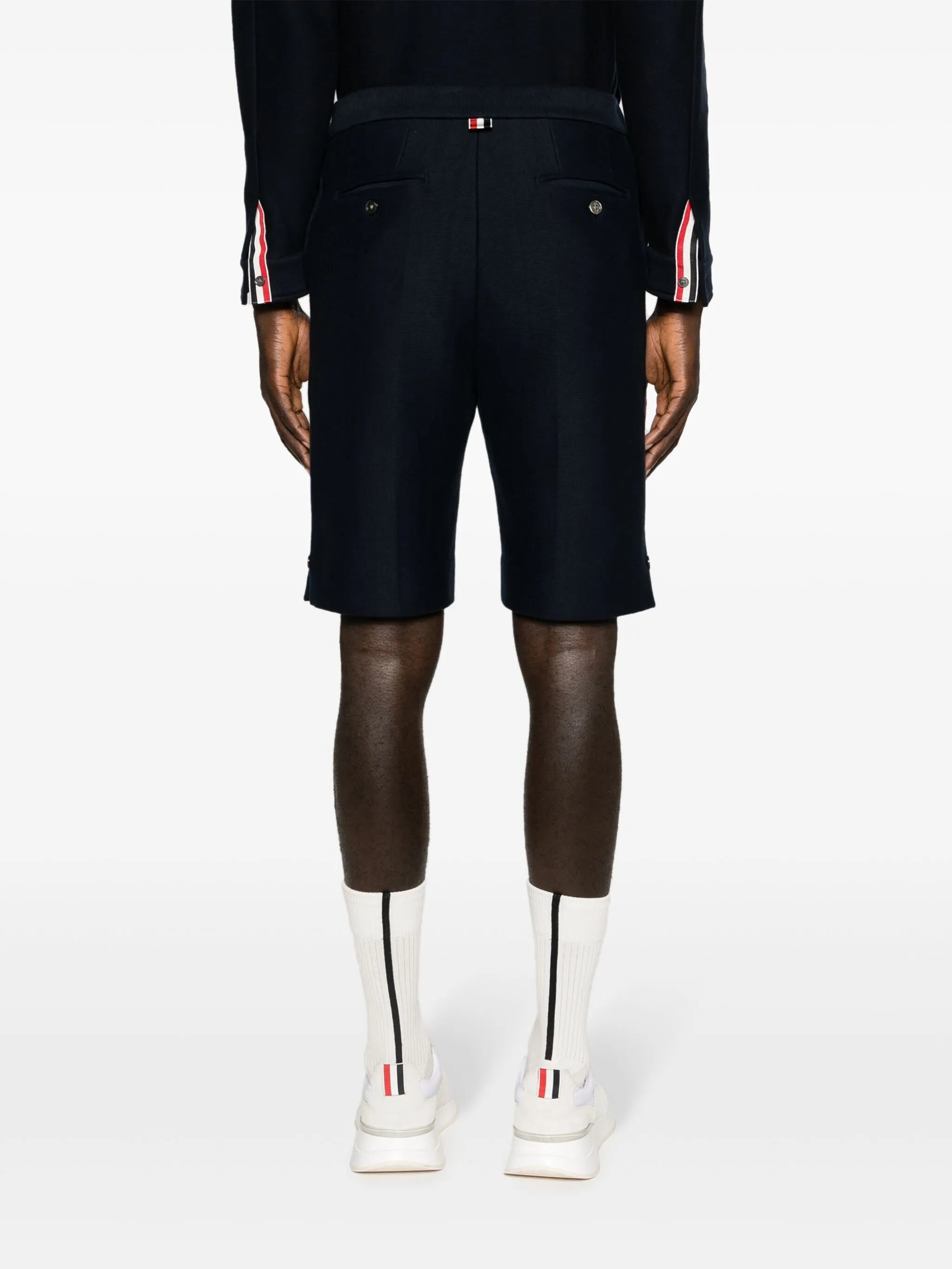 RWB Stripe bermuda shorts
