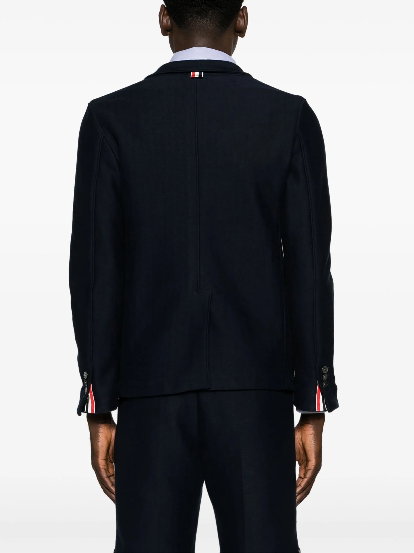 RWB-stripe cotton blazer