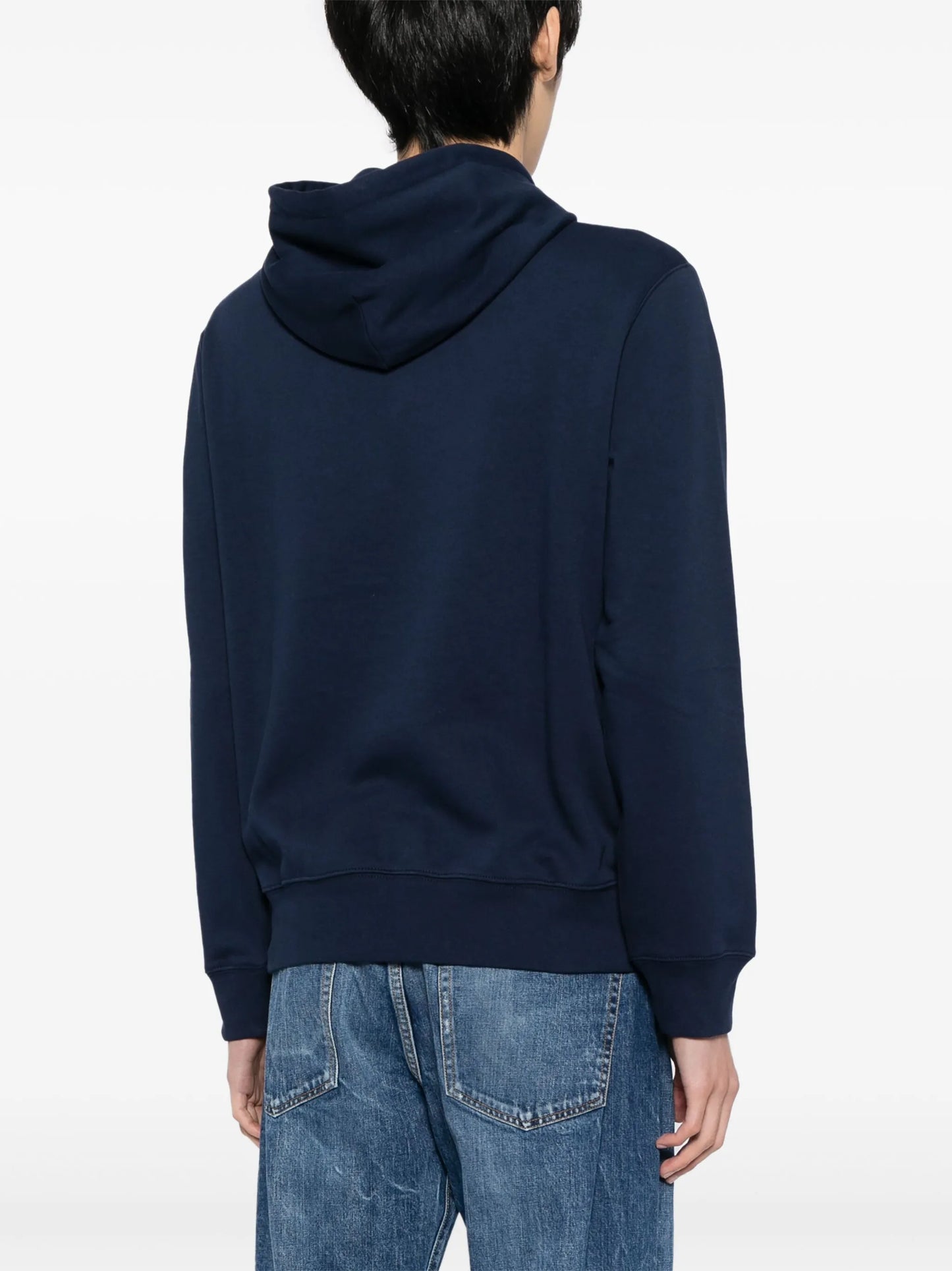 Polo Bear-print pullover hoodie