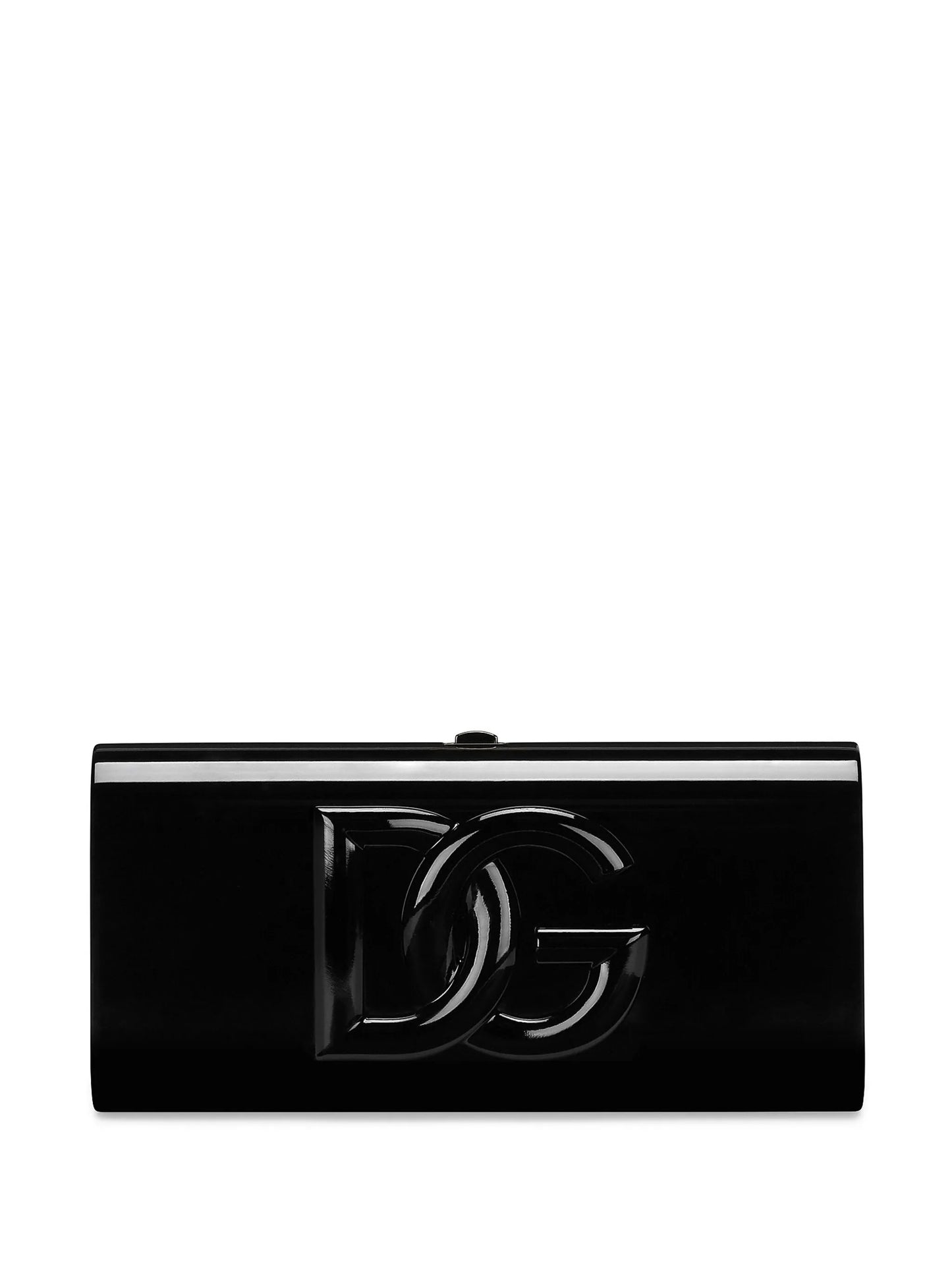DG logo-appliqué clutch