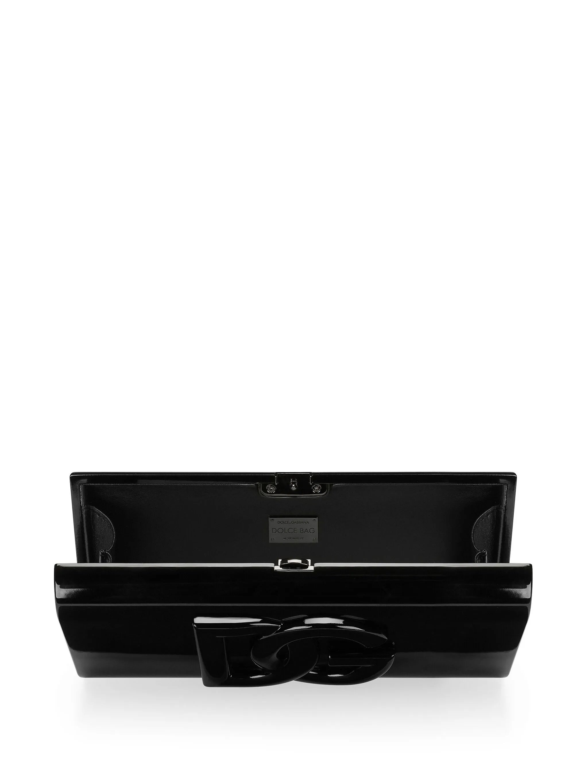 DG logo-appliqué clutch