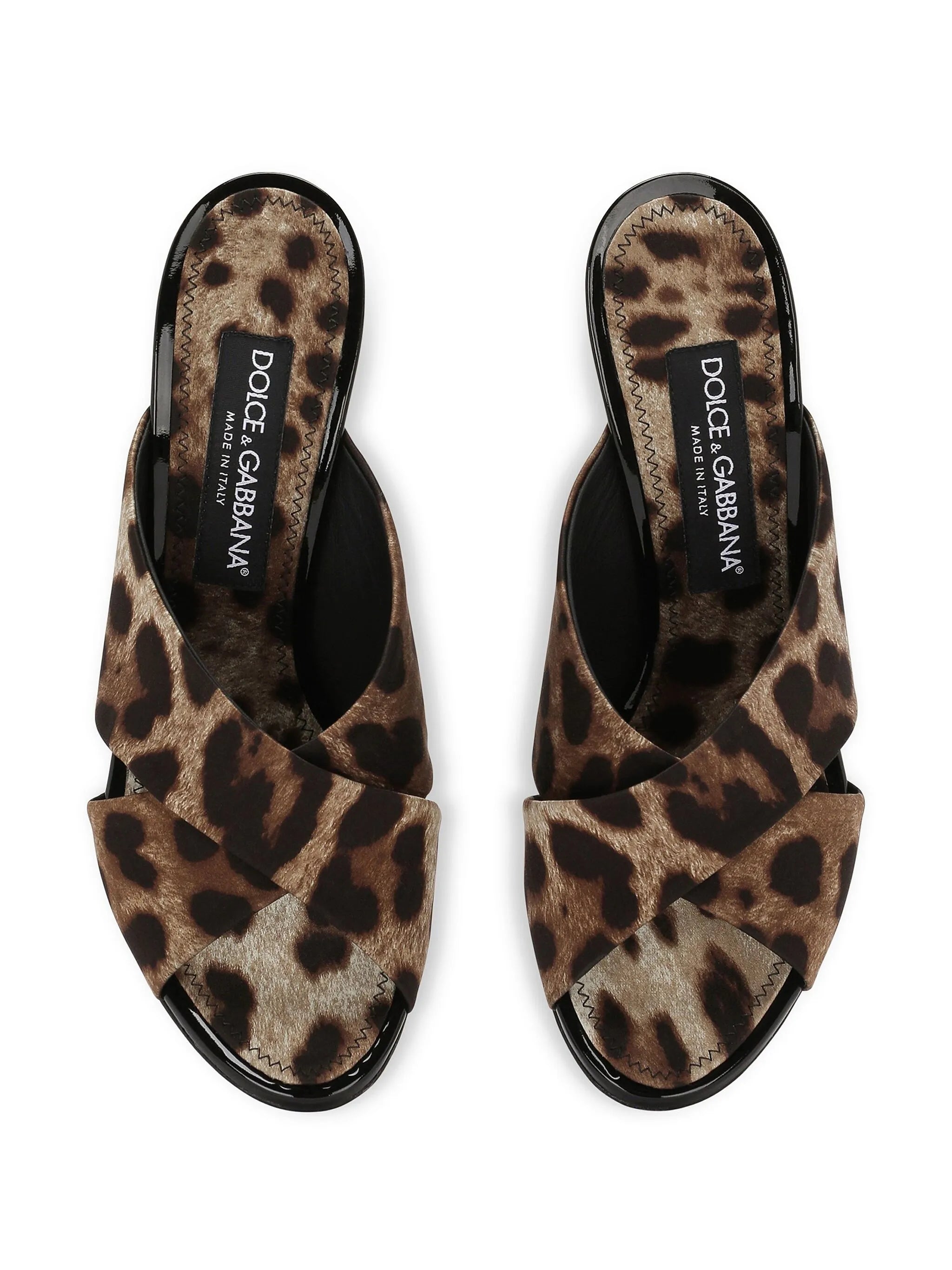 85mm Keira leopard-print sandals