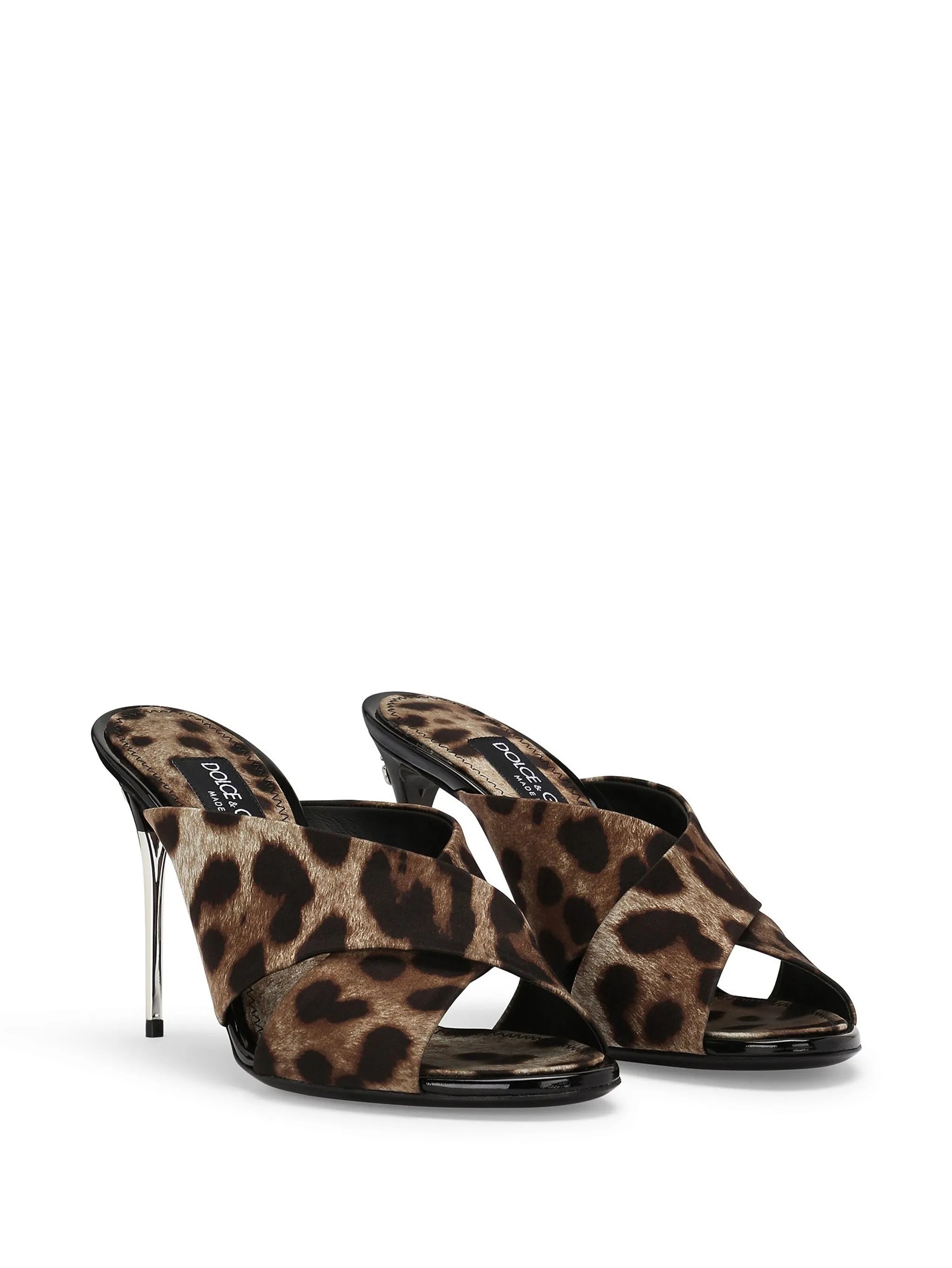 85mm Keira leopard-print sandals