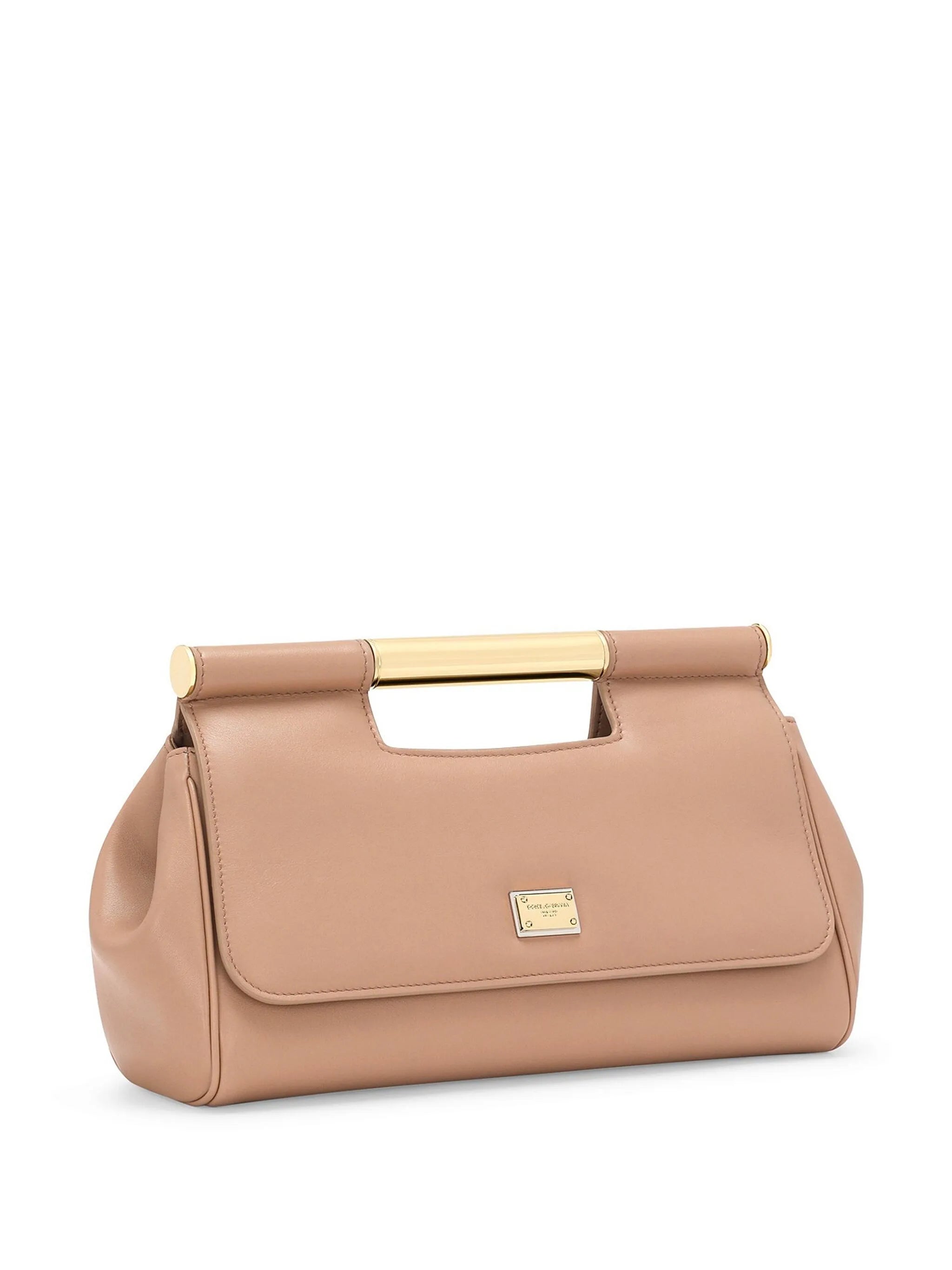 Sicily leather toe bag