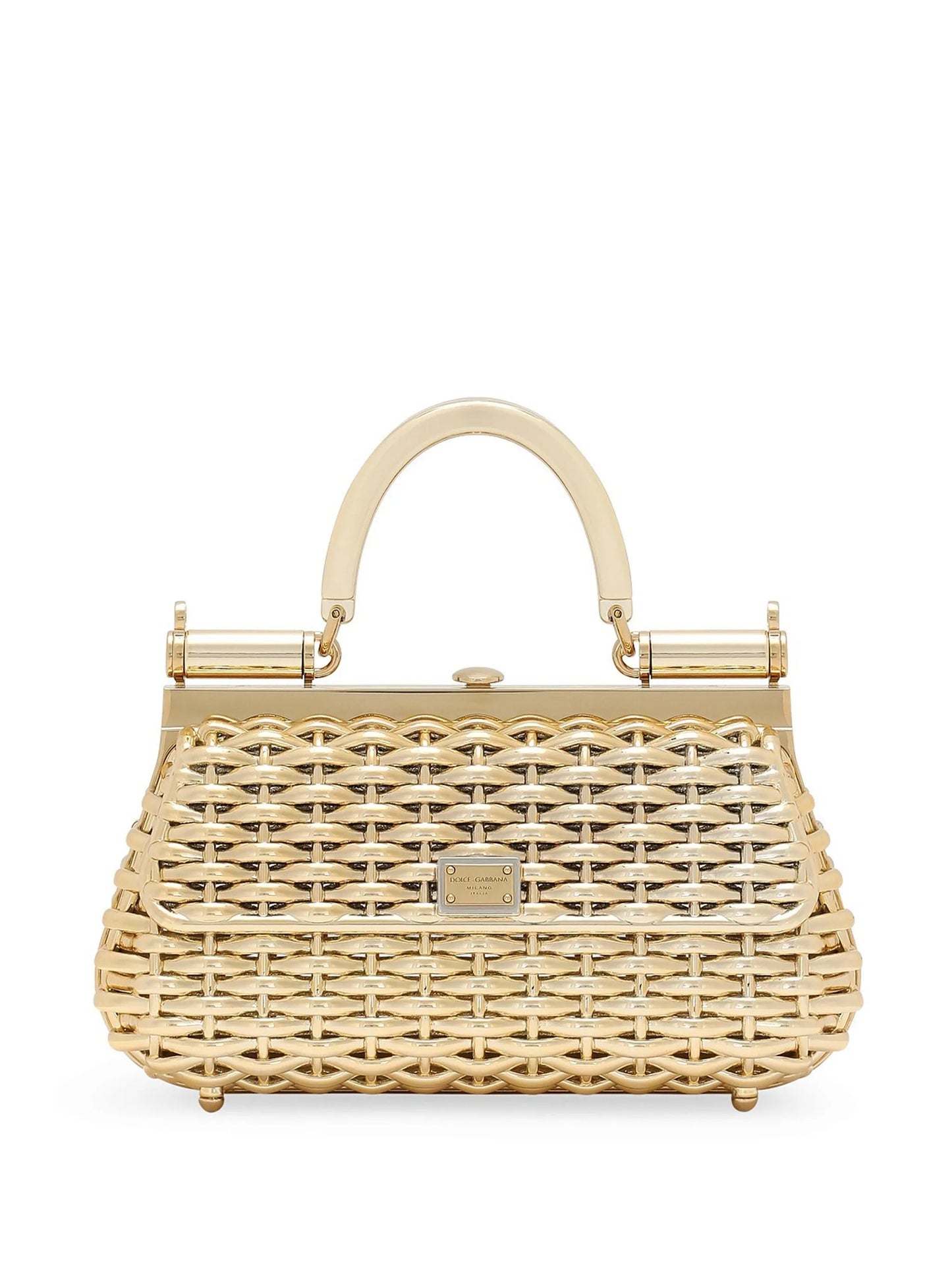 small Sicily interwoven tote bag