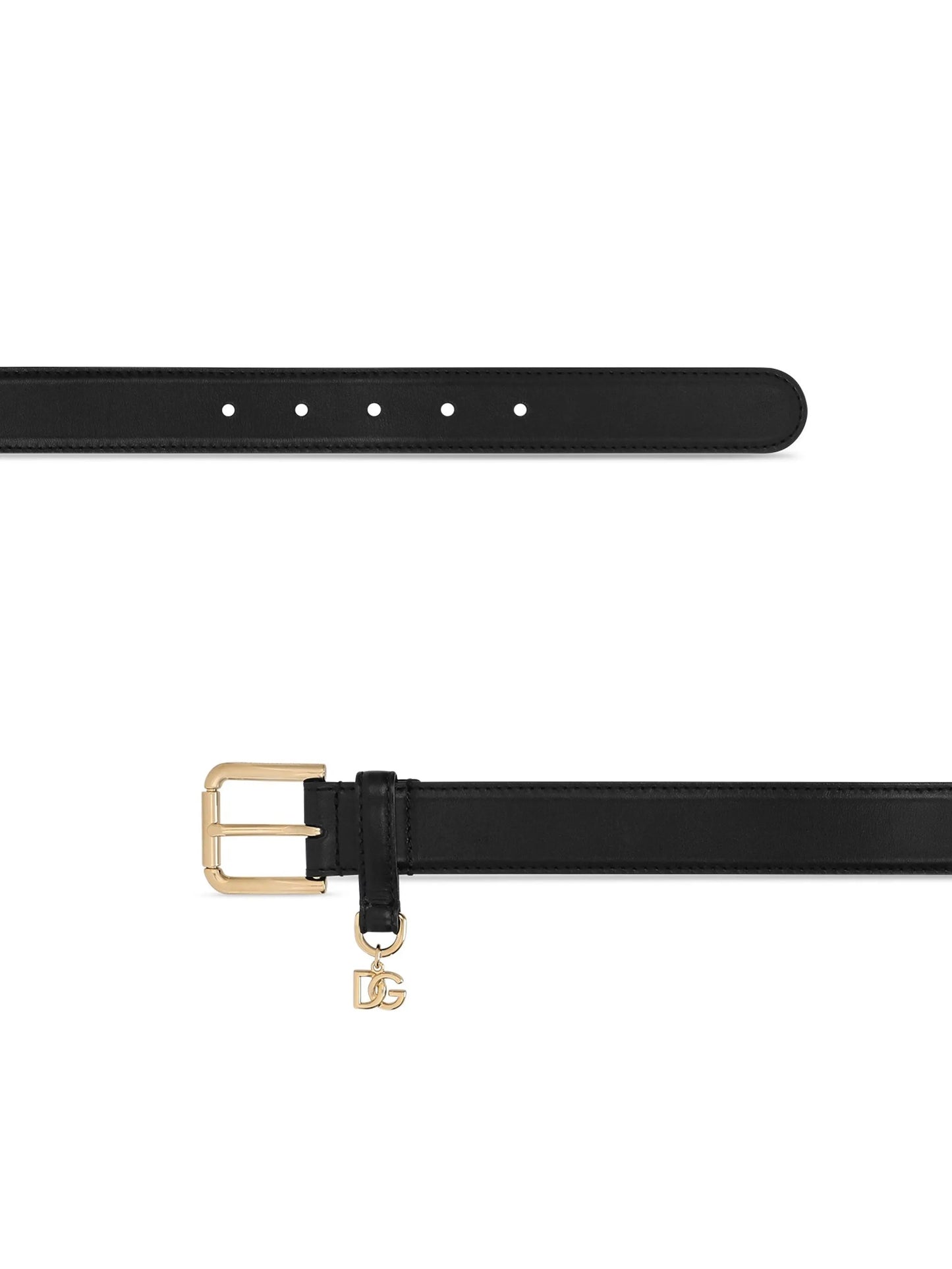 DG-charm leather belt