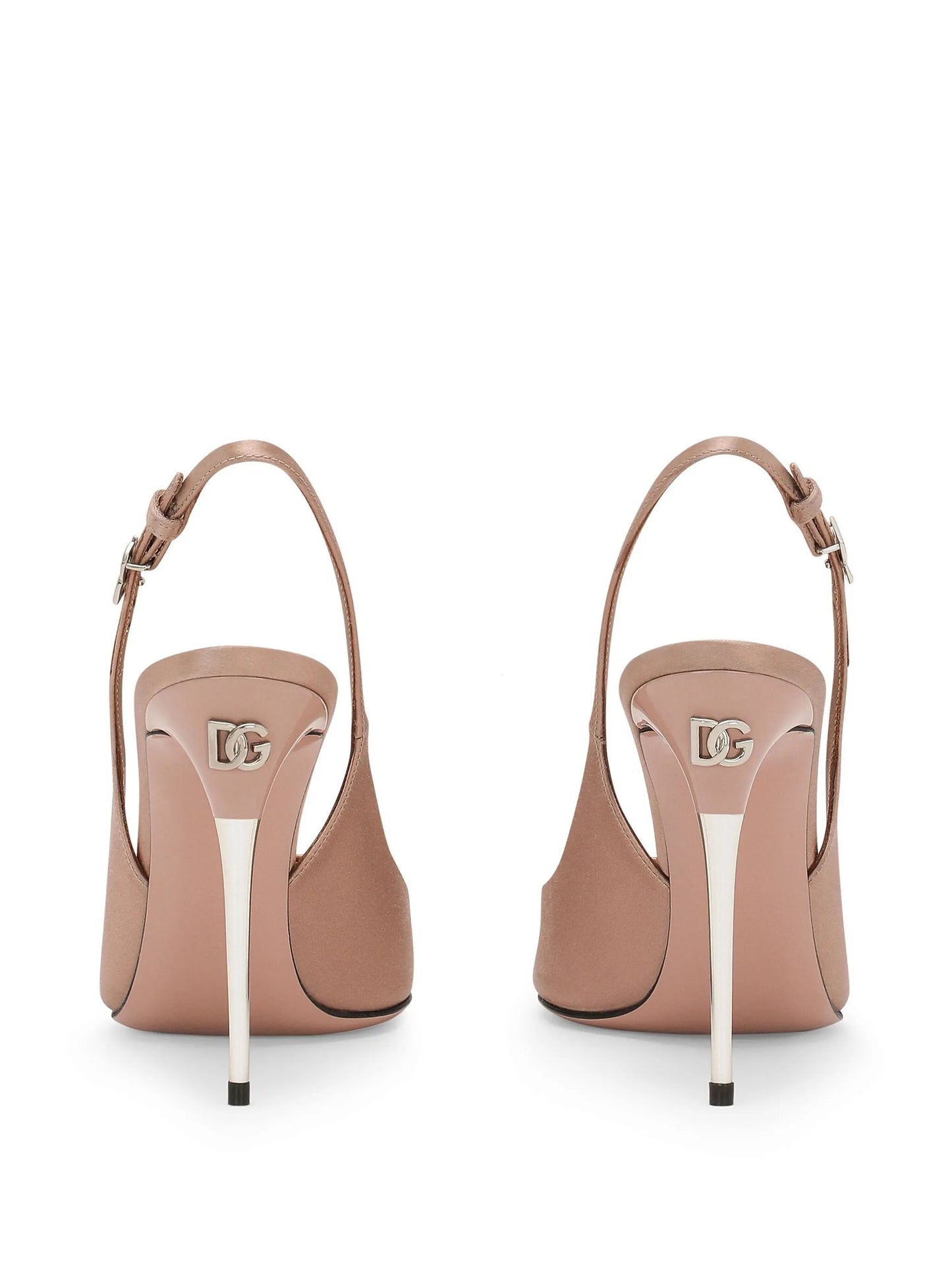 slingback leather pumps
