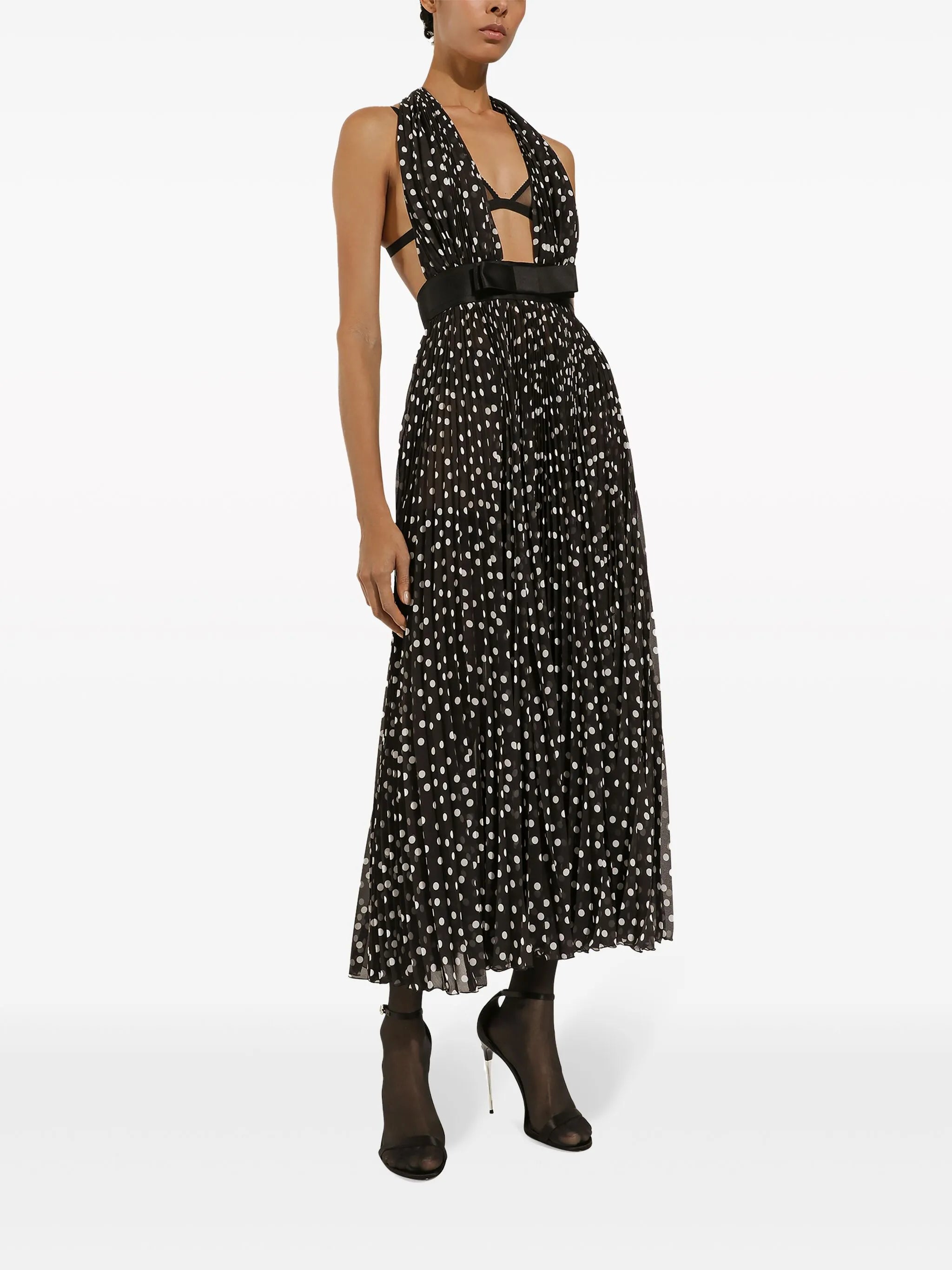 floral-motif triangle bra