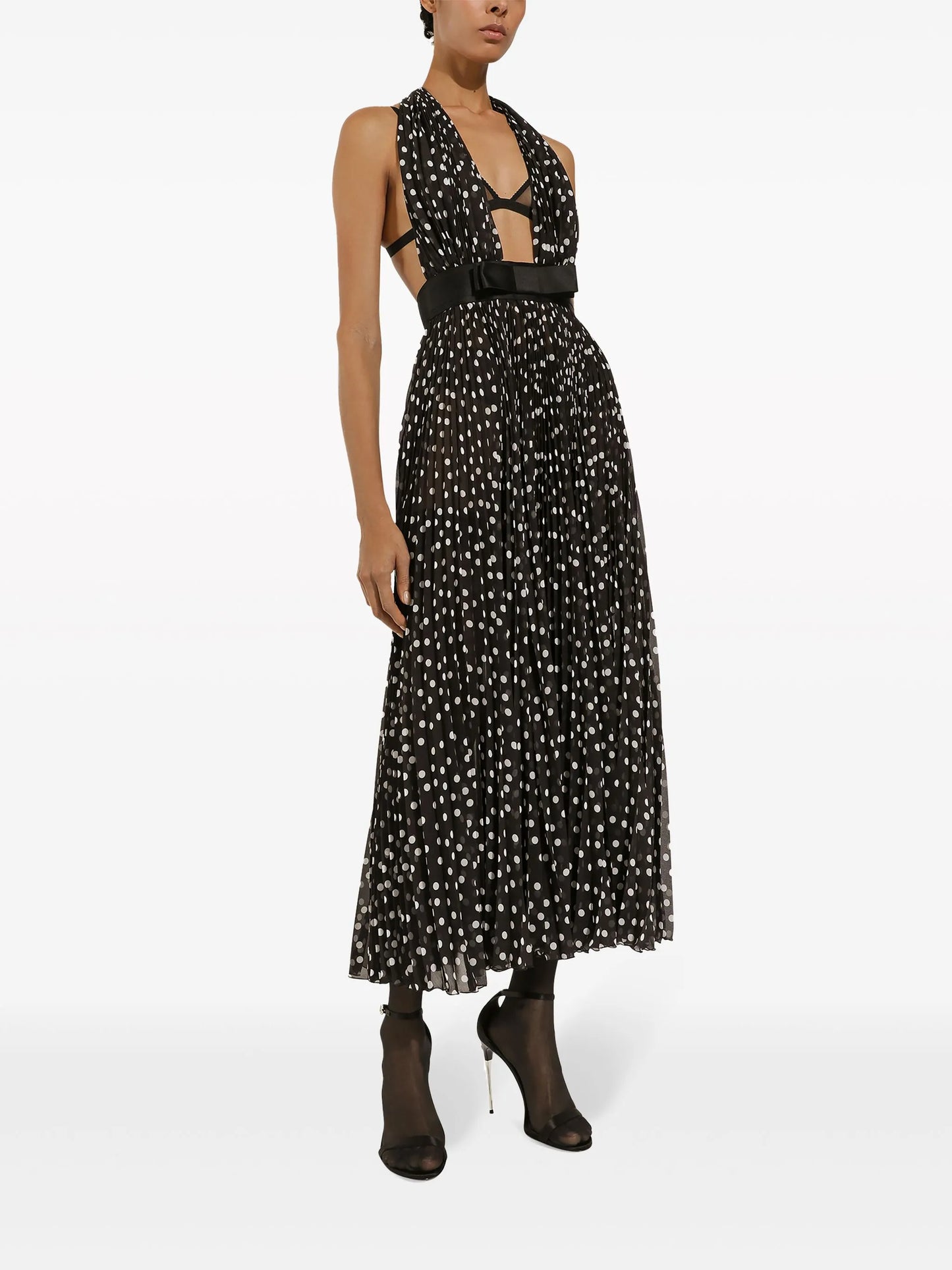 floral-motif triangle bra