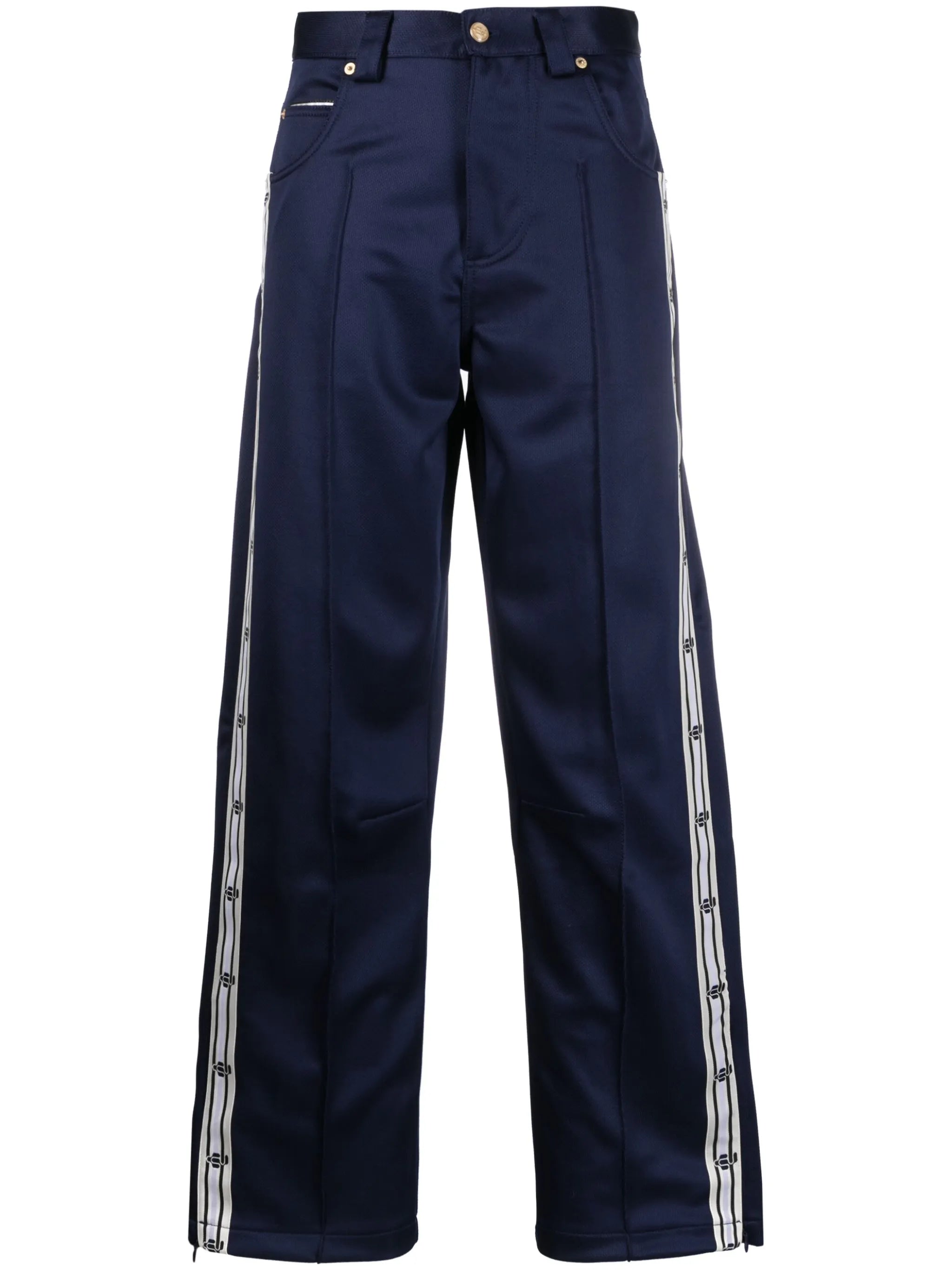 Titan logo-tape trousers