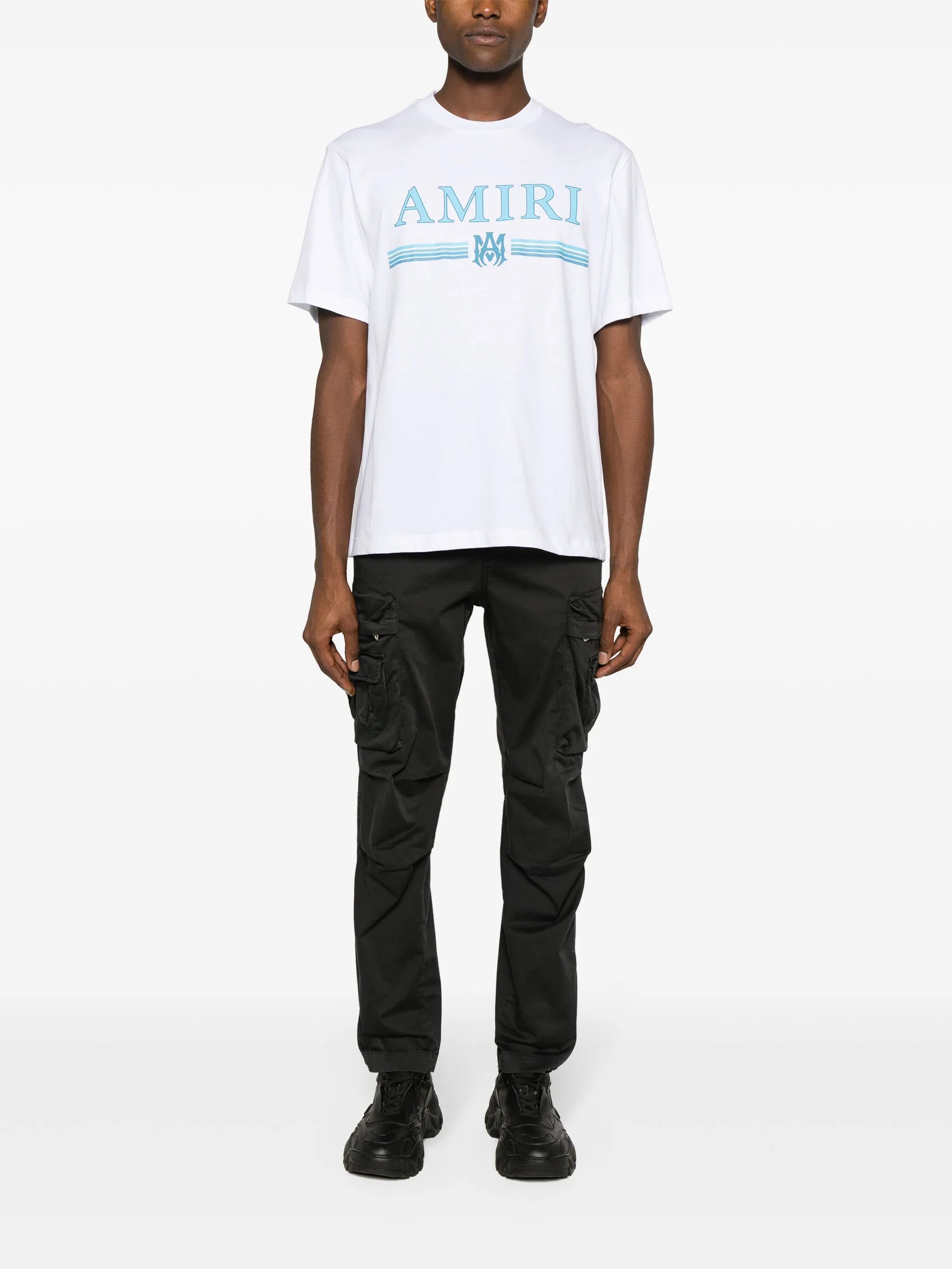 logo-print cotton T-shirt