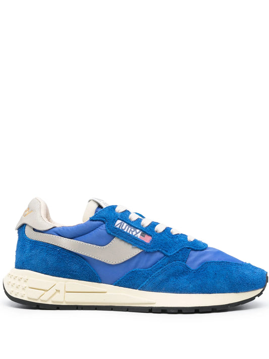 Reelwind low sneakers in nylon and suede