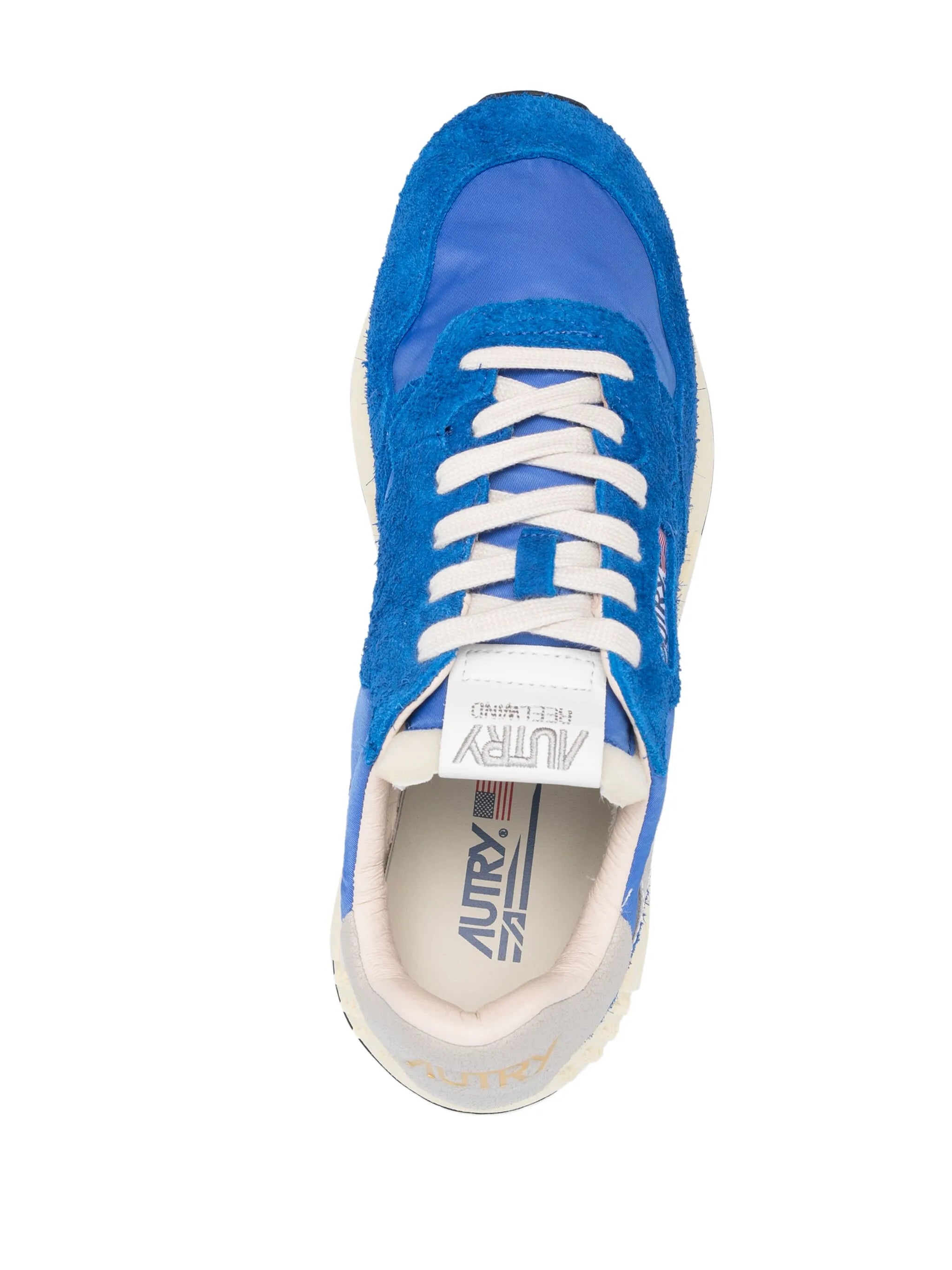 Reelwind low sneakers in nylon and suede