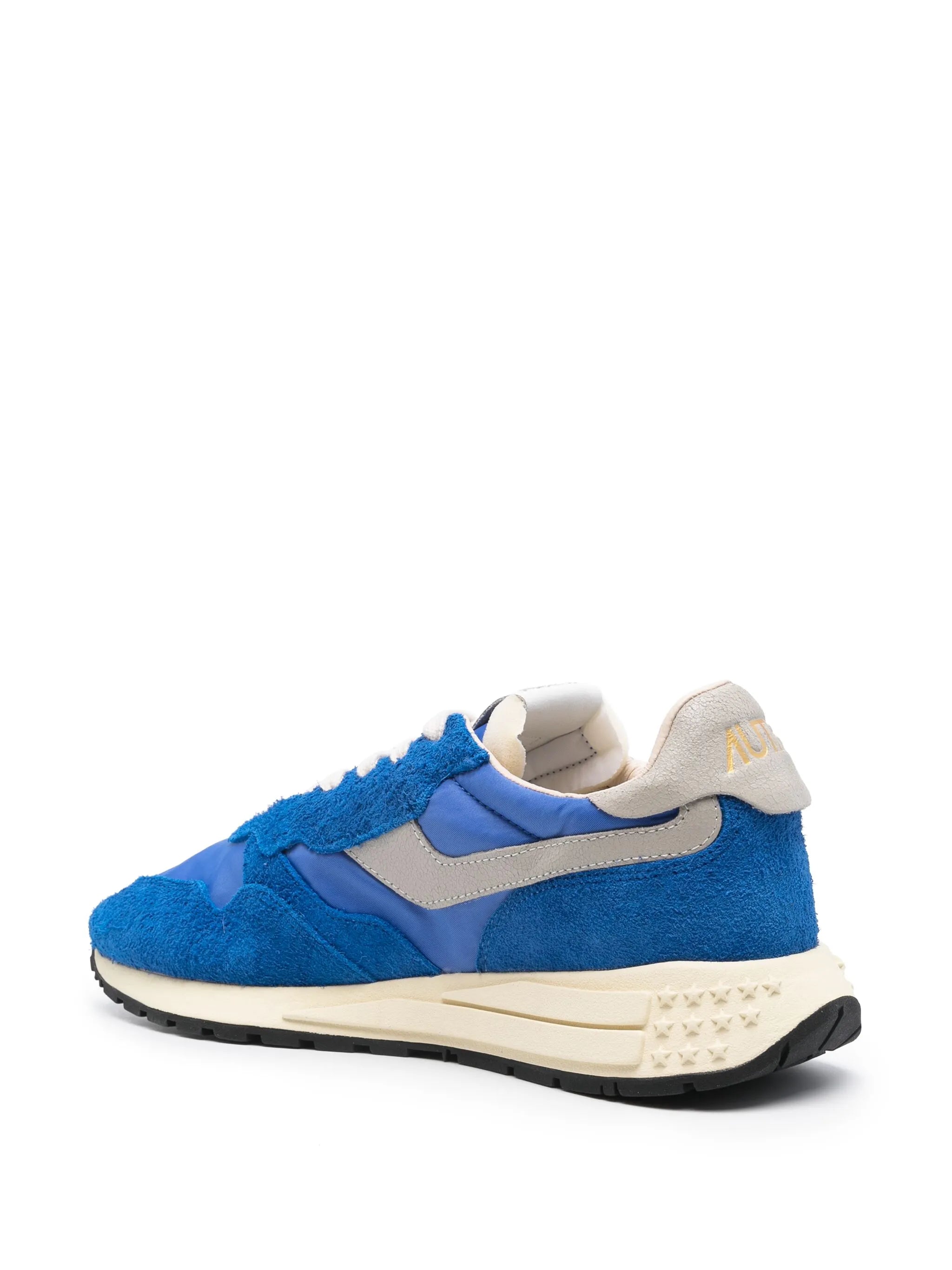 Reelwind low sneakers in nylon and suede