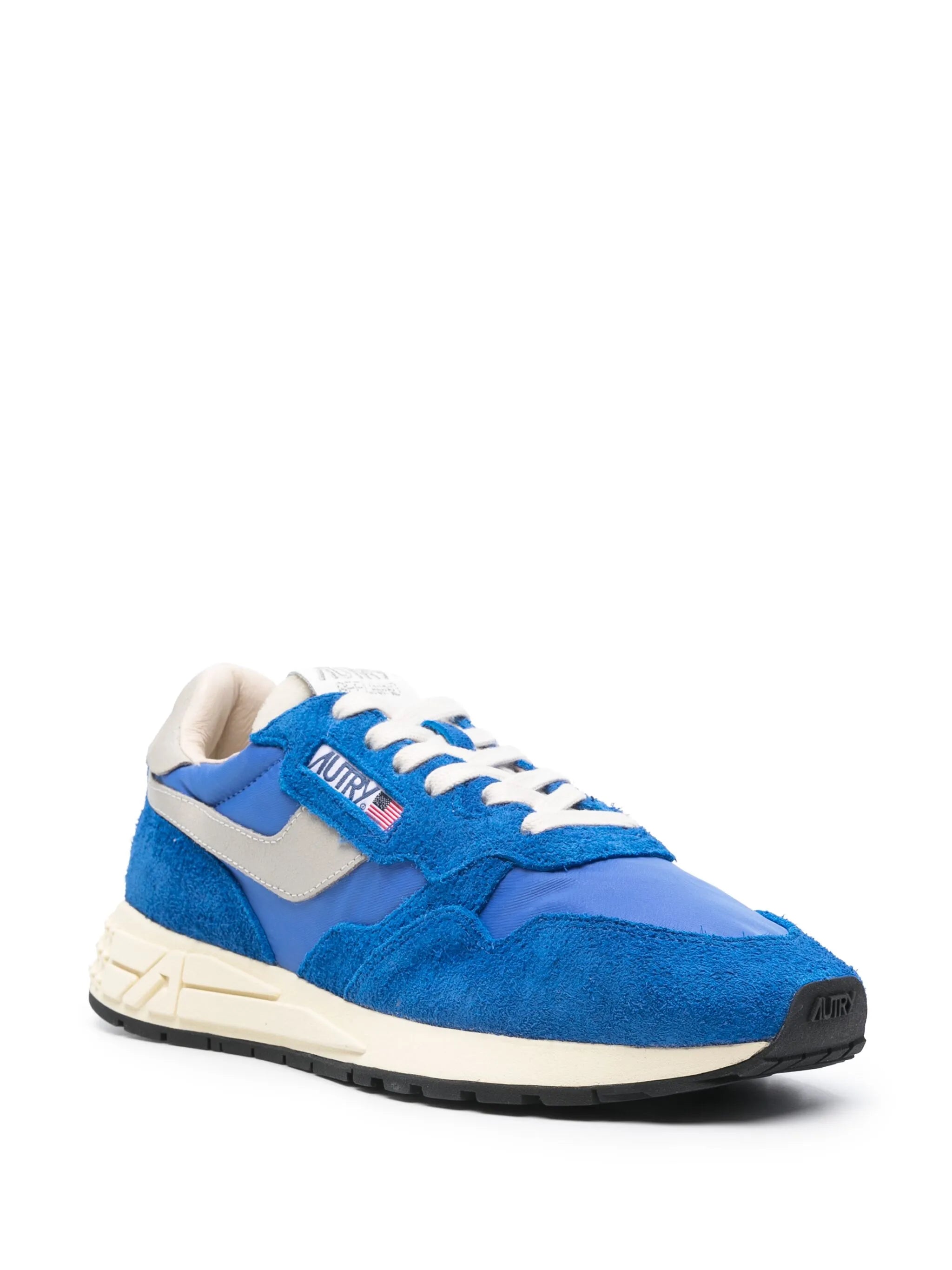 Reelwind low sneakers in nylon and suede