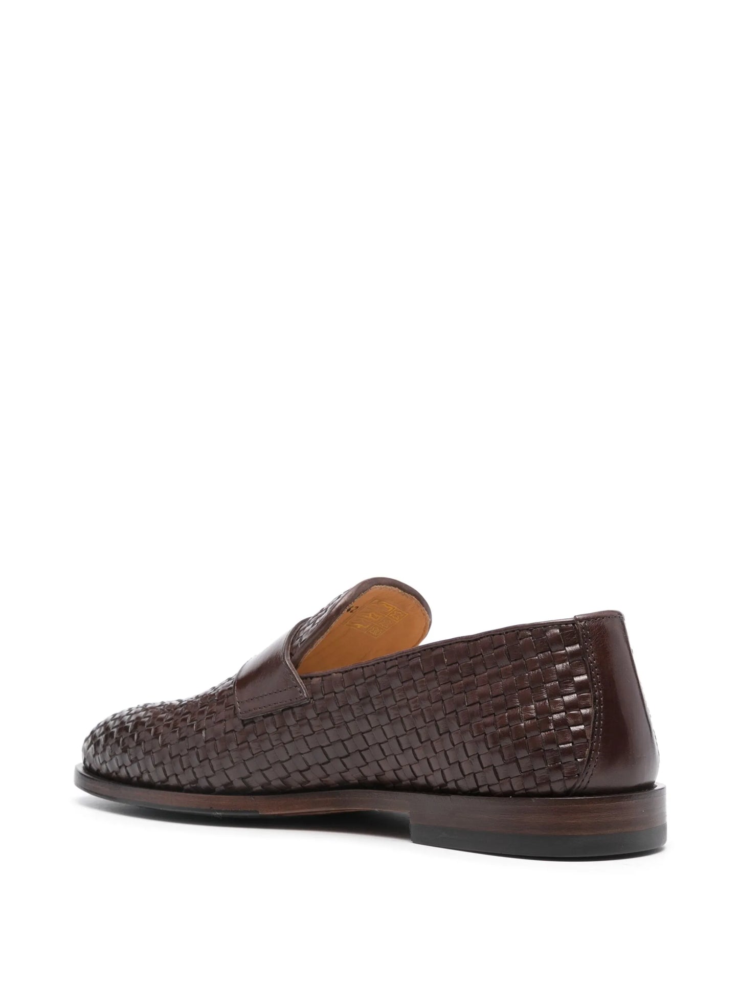 interwoven-design loafers