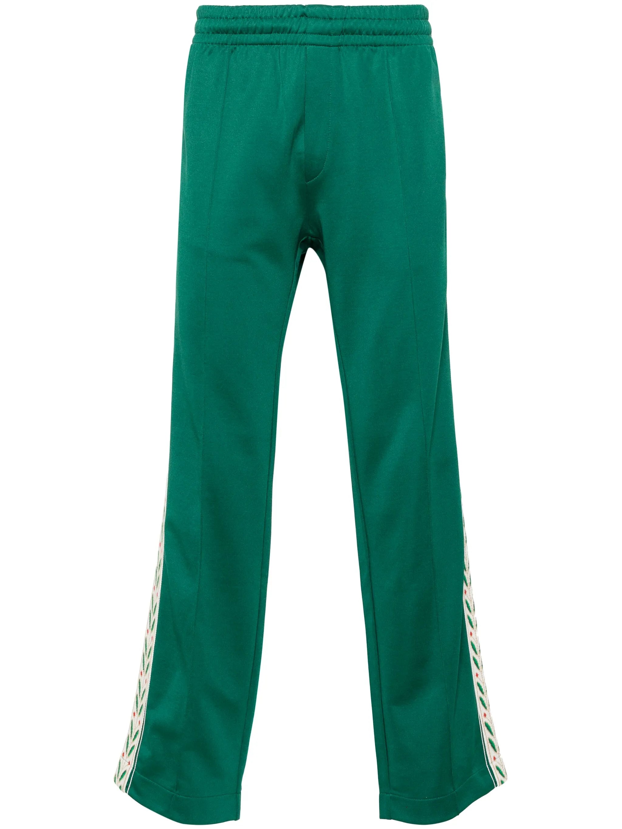 logo-appliqué elasticated-waist track pants