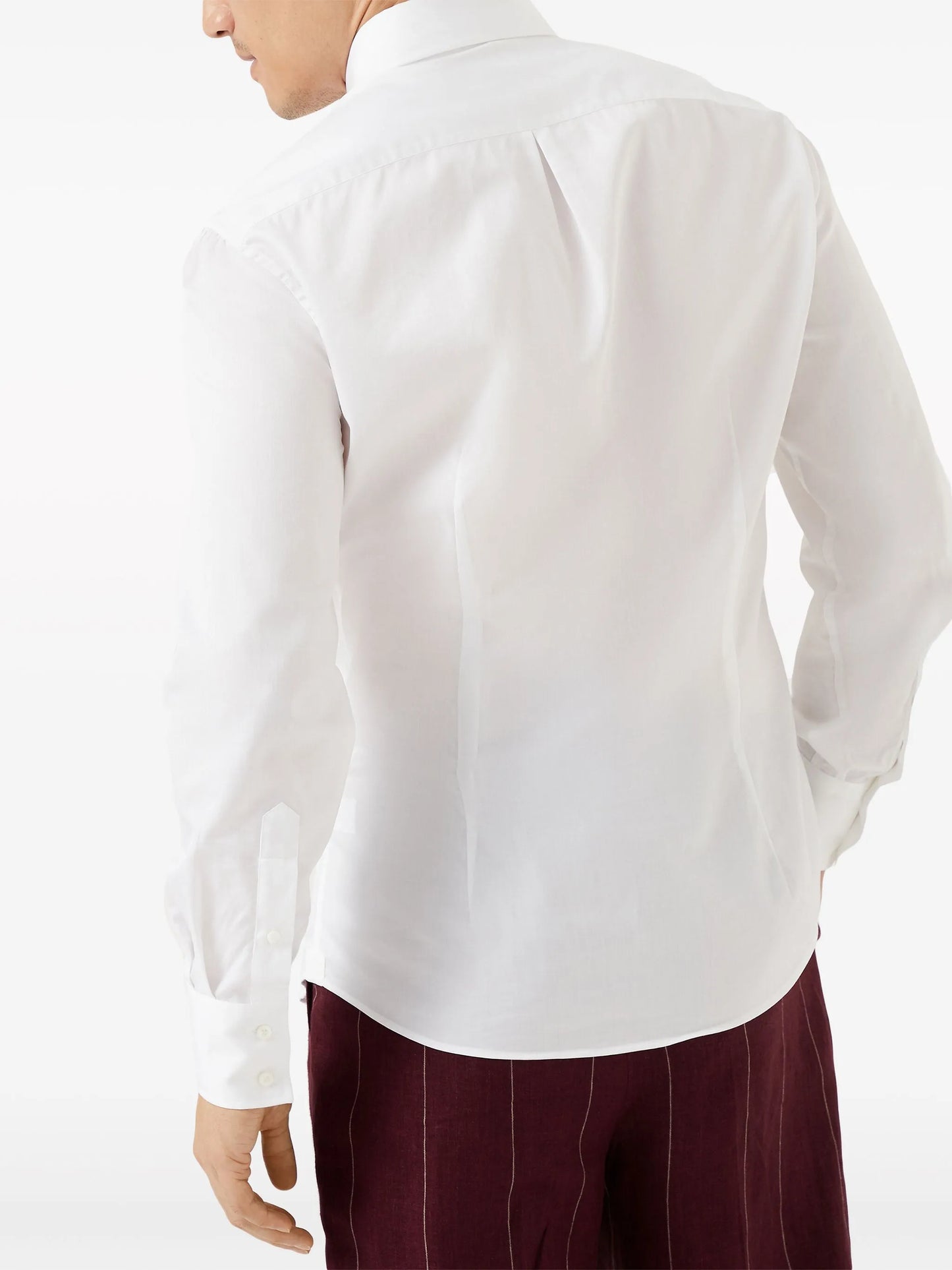 button-down poplin shirt