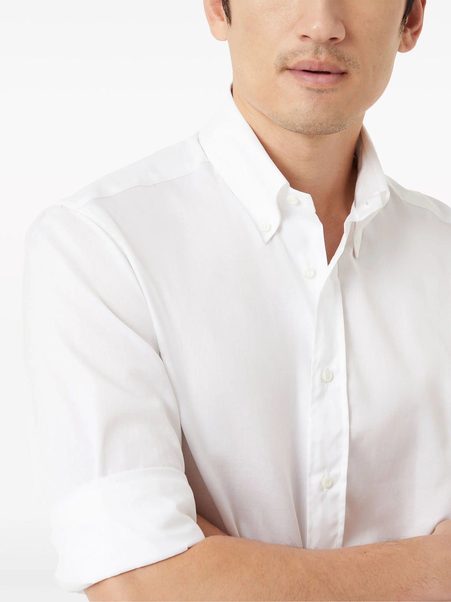 button-down poplin shirt