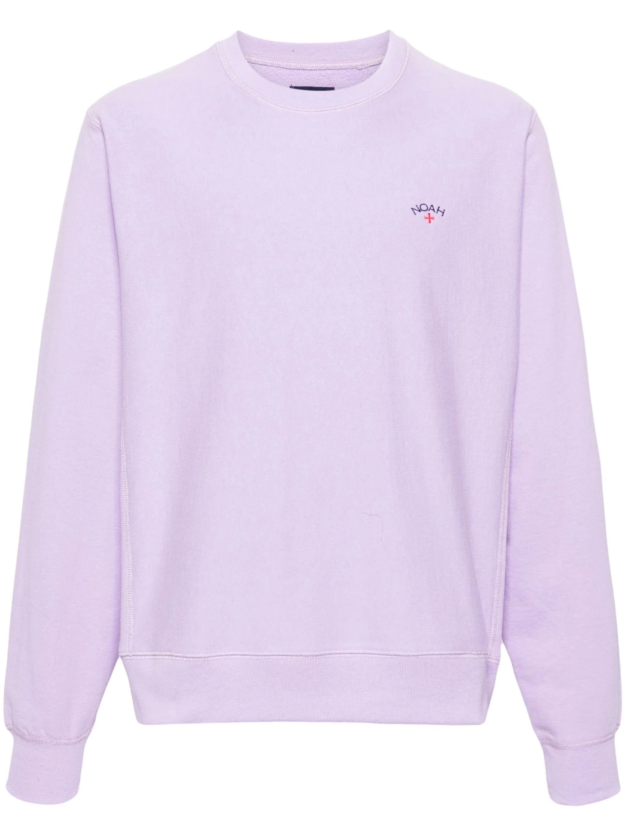 logo-embroidered cotton sweatshirt