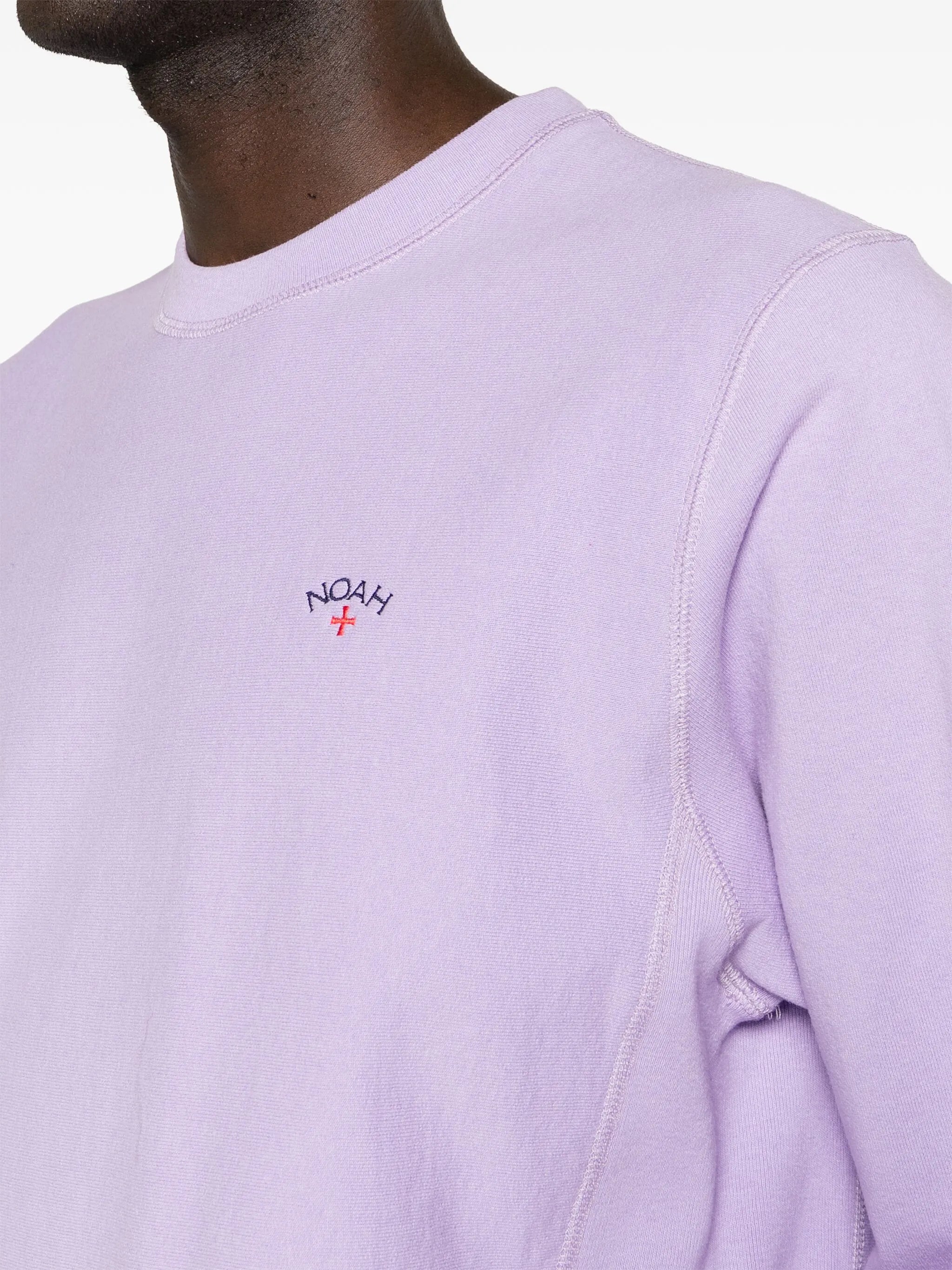logo-embroidered cotton sweatshirt