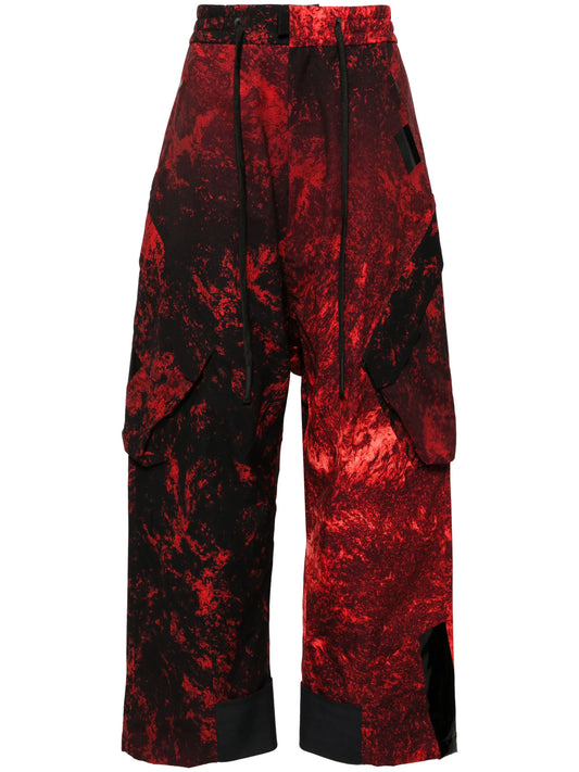 Catalyst OS Shell cargo dop-crotch ski trousers