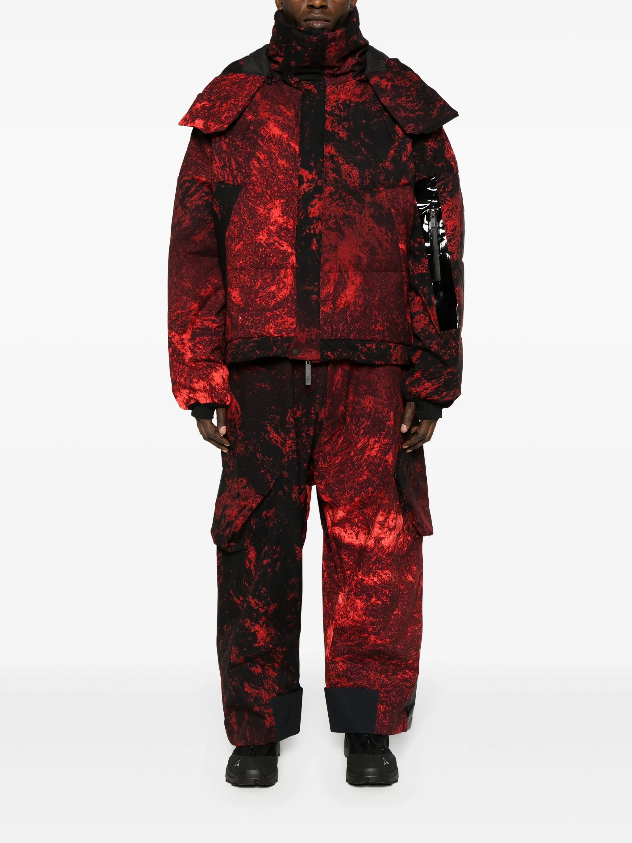Catalyst OS Shell cargo dop-crotch ski trousers