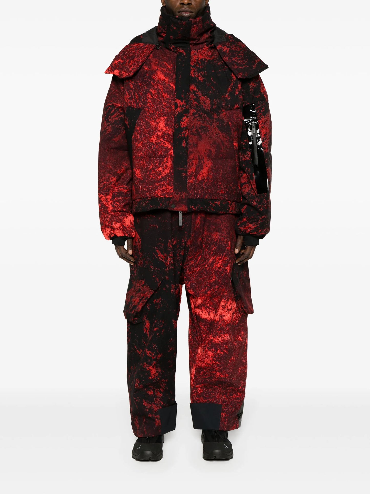Catalyst OS Shell cargo dop-crotch ski trousers