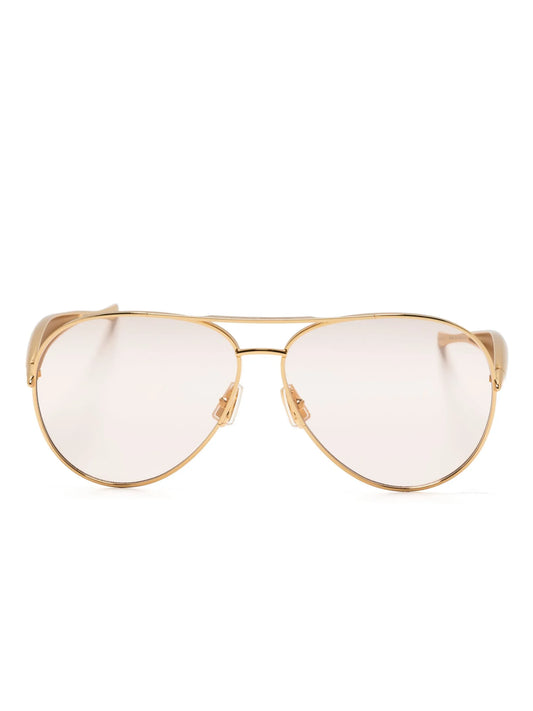 Sardine pilot-frame sunglasses