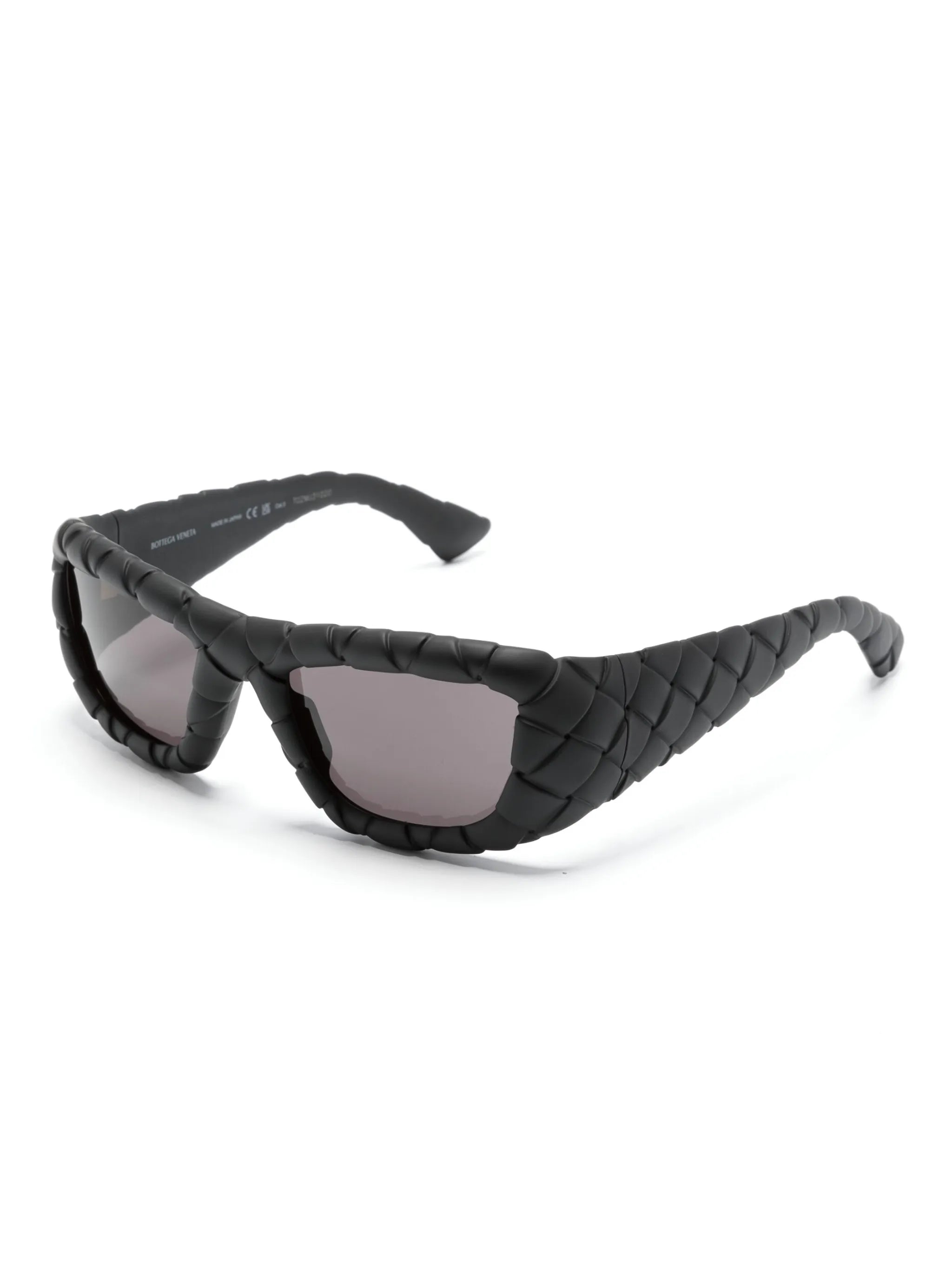 Intrecciato square-frame sunglasses