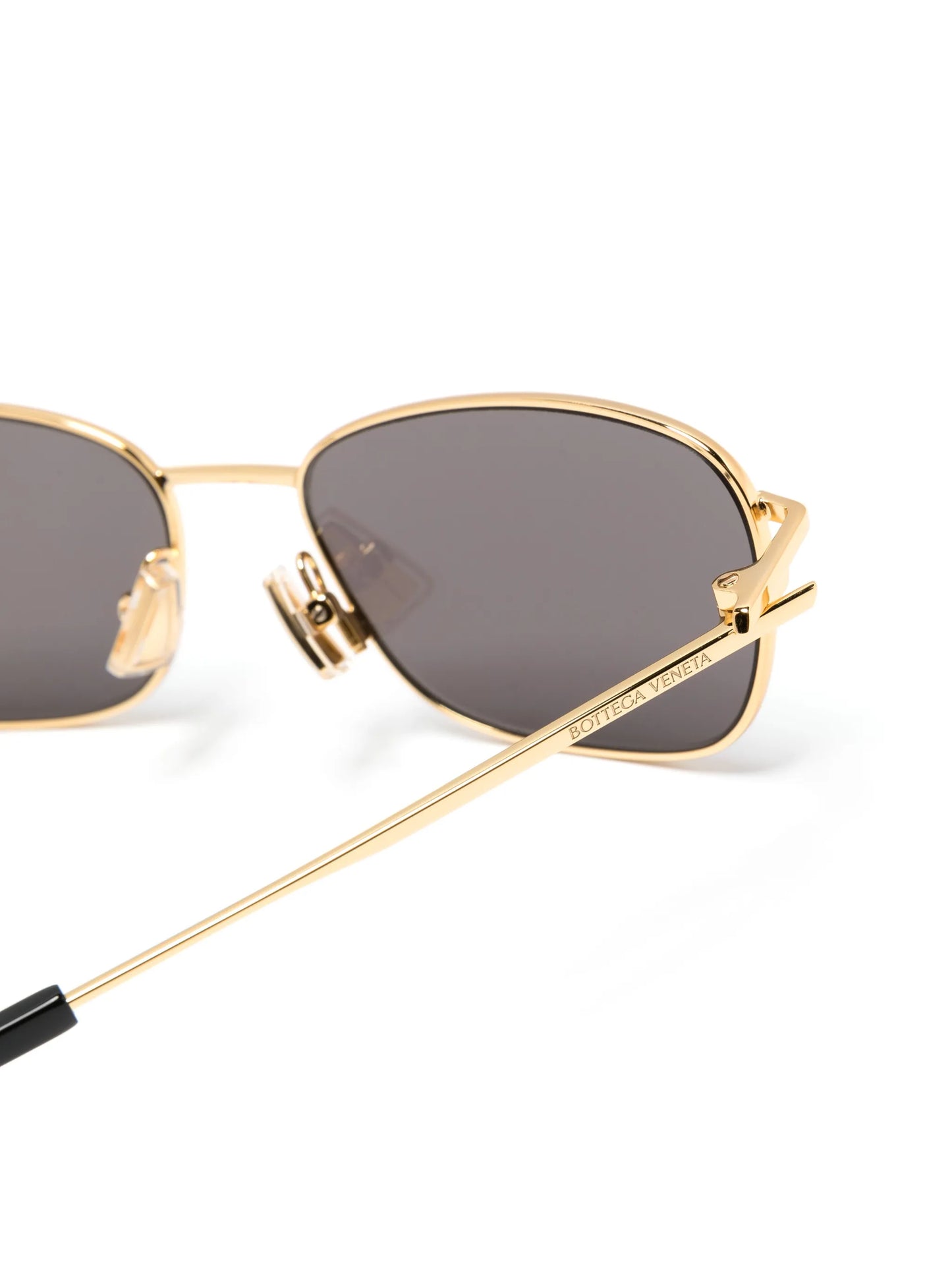 Uni Split Knot rectangle-frame sunglasses