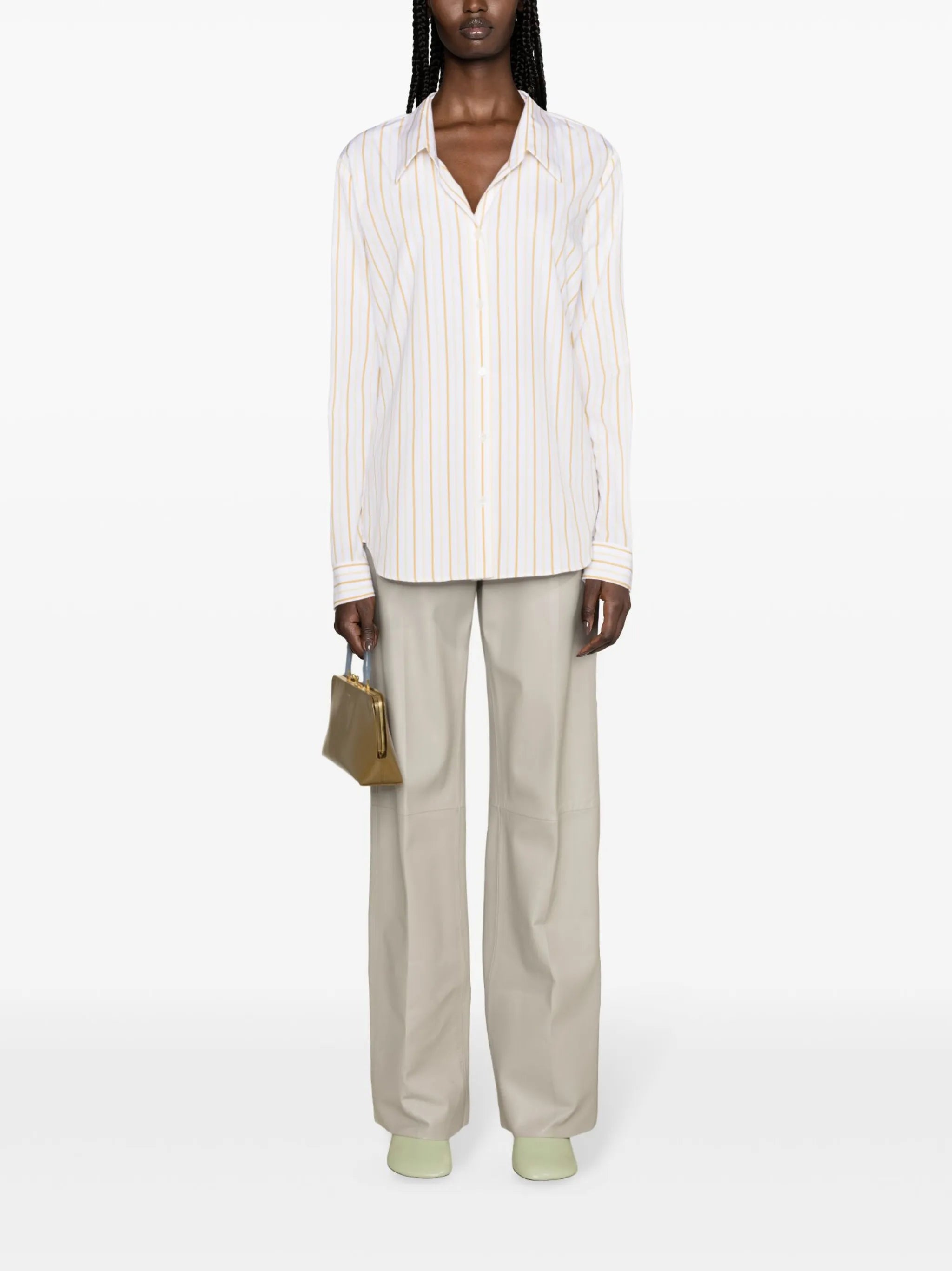 striped cotton shirt