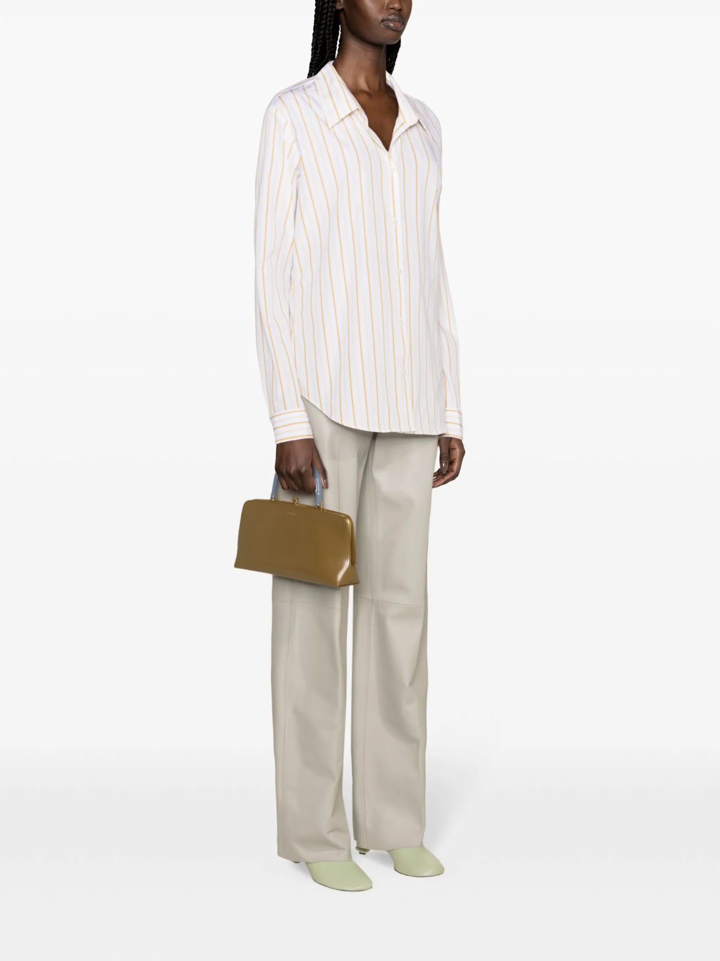 striped cotton shirt
