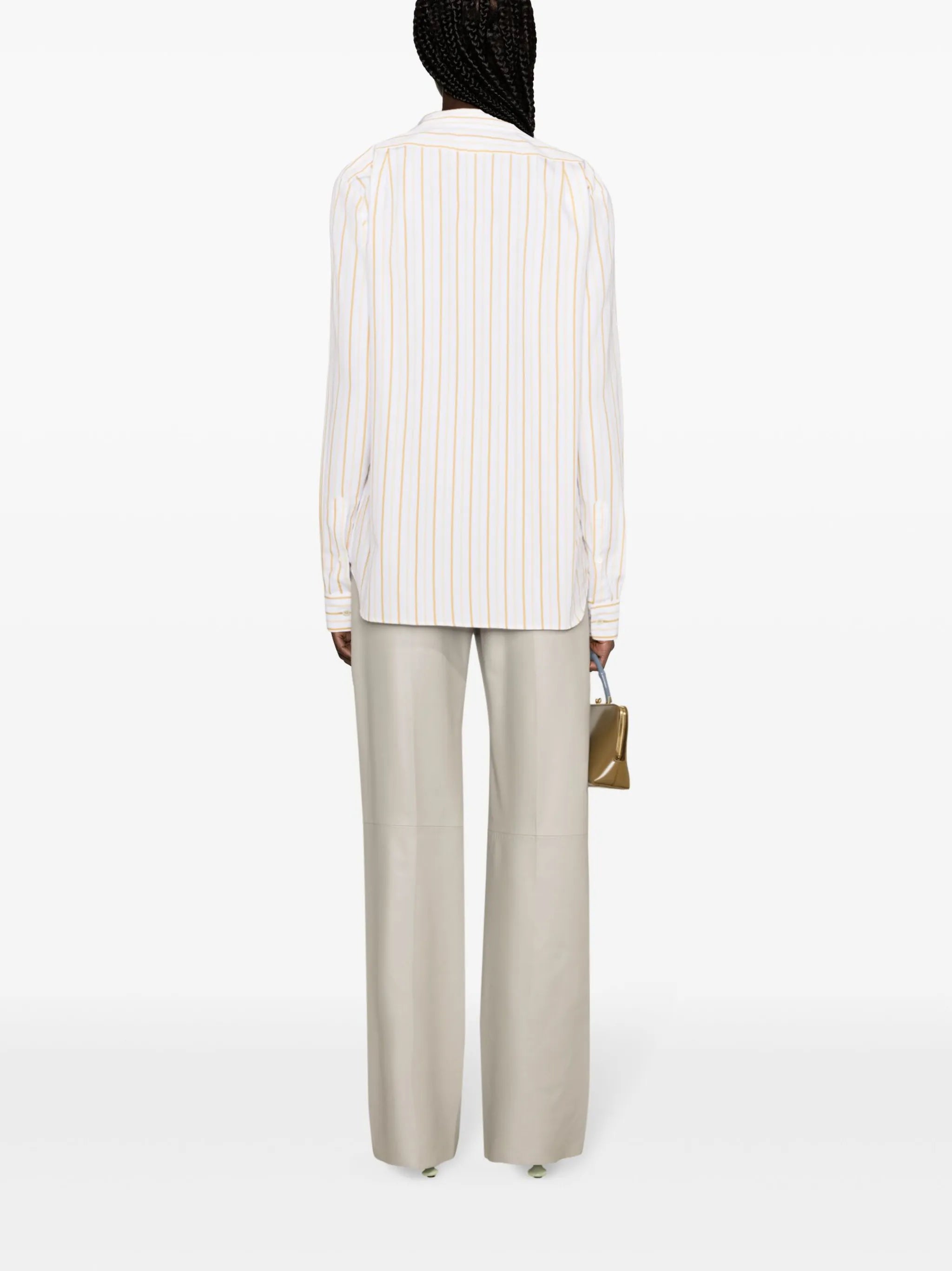 striped cotton shirt