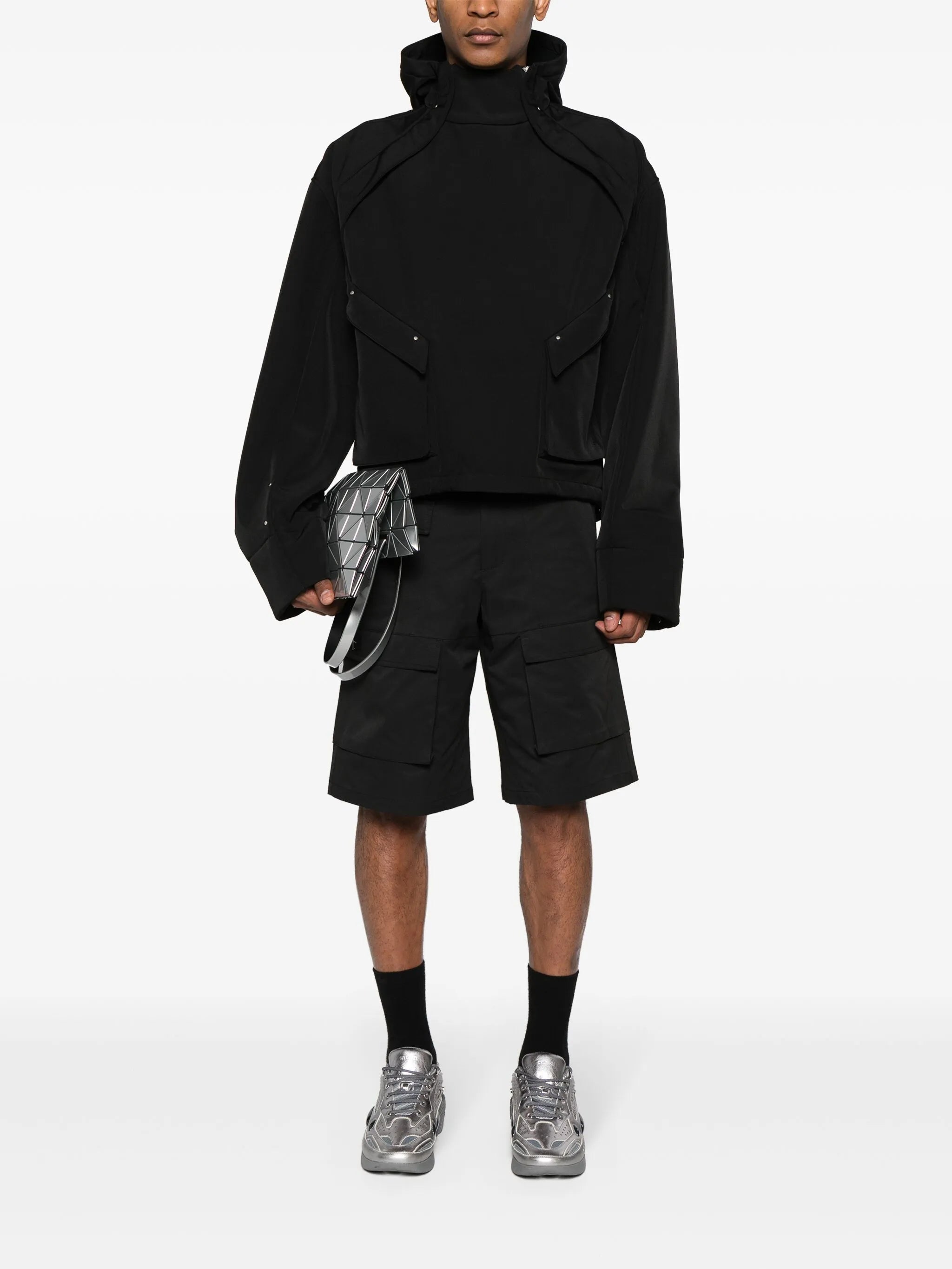 Spatio hooded jacket