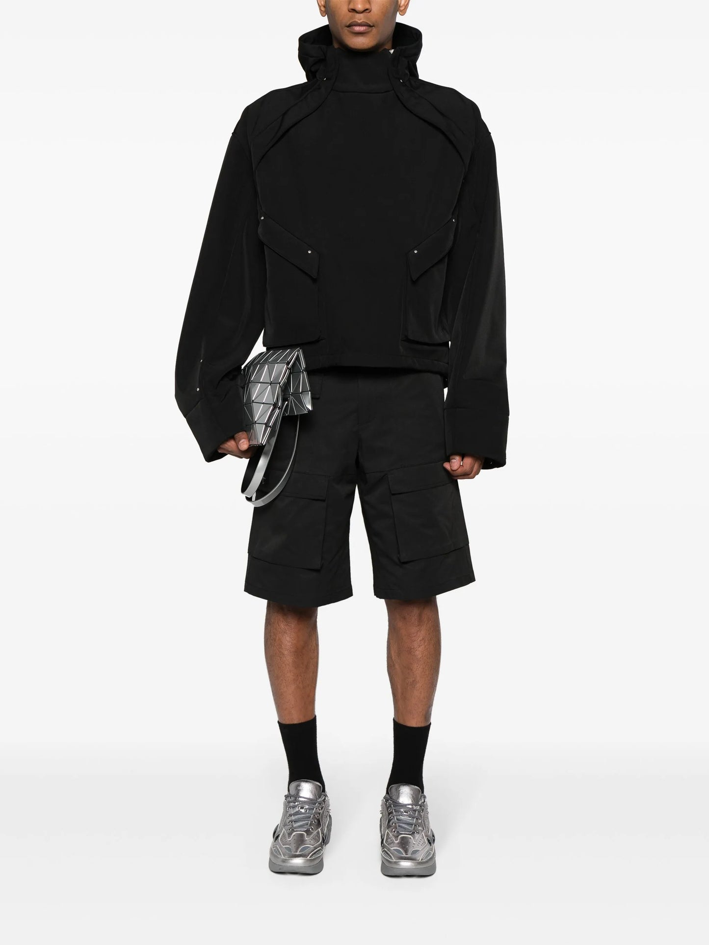 Spatio hooded jacket