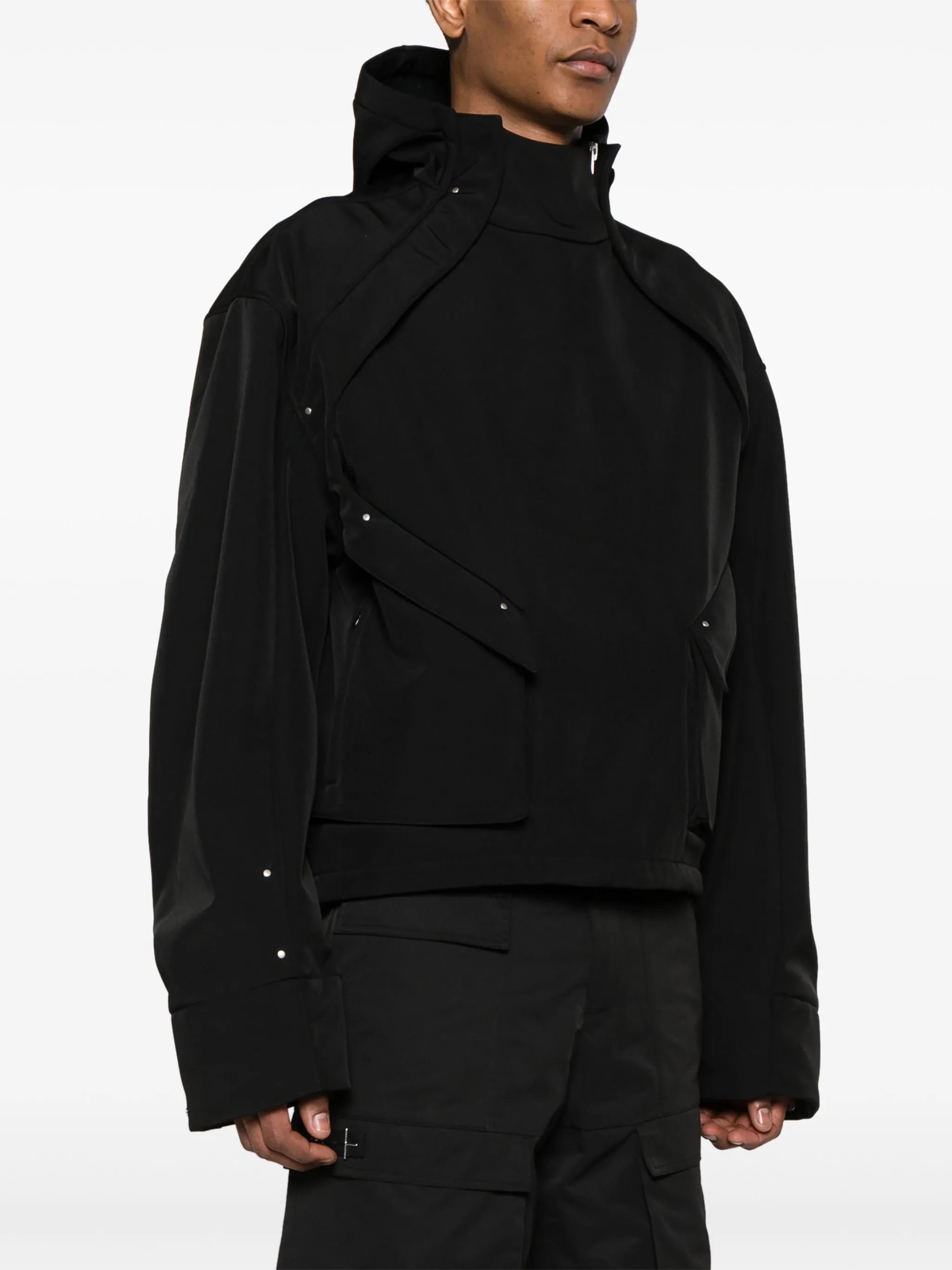 Spatio hooded jacket