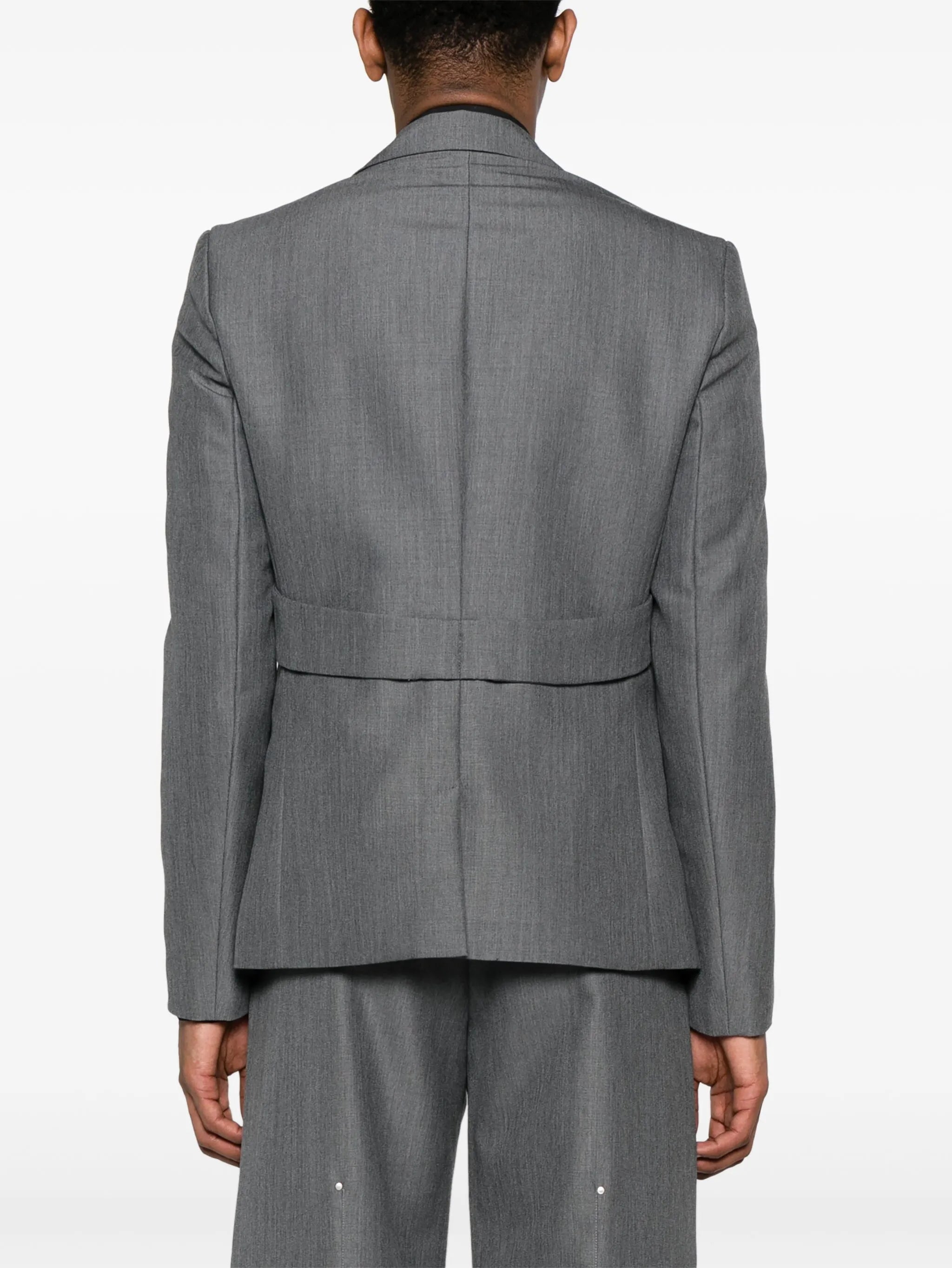 Kinetics deconstructed-lapels blazer