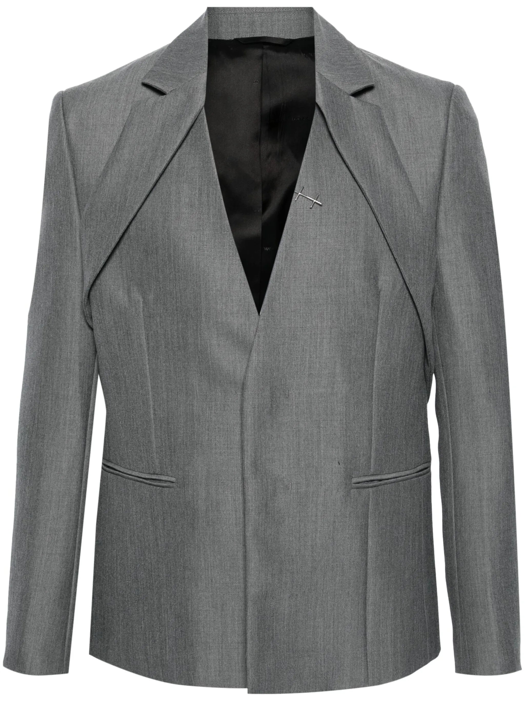 Kinetics deconstructed-lapels blazer
