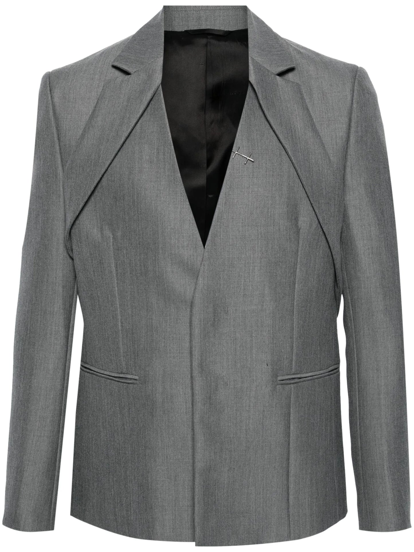 Kinetics deconstructed-lapels blazer