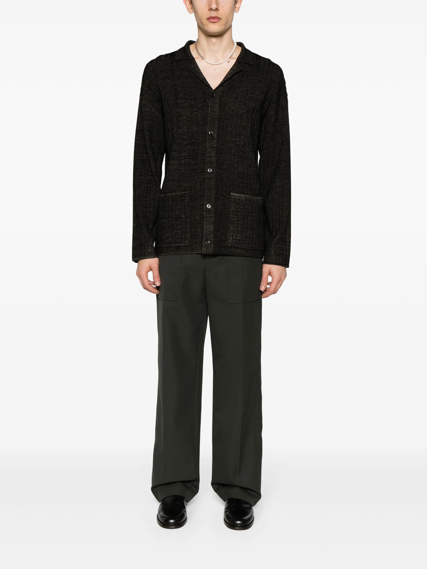 Torben ribbed-knit cardigan