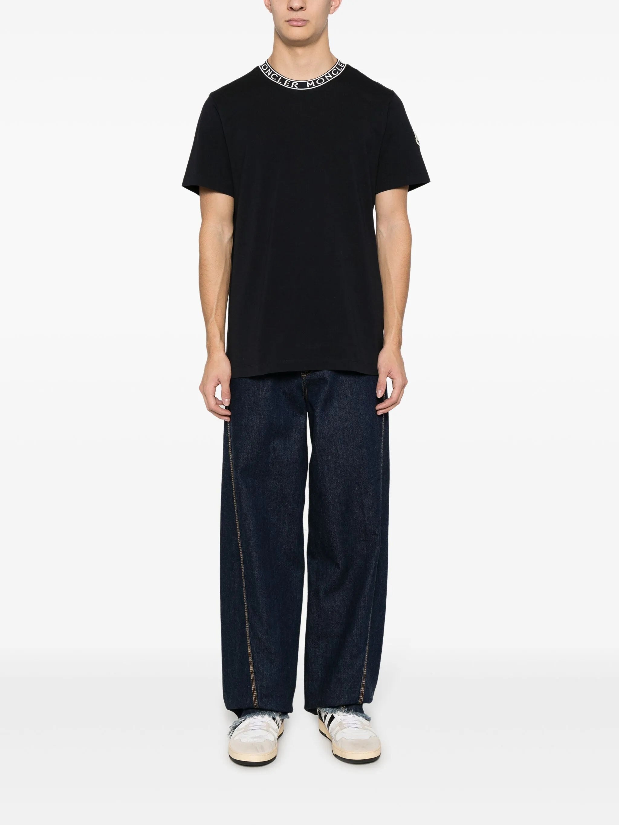 embroidered-logo cotton t-shirt