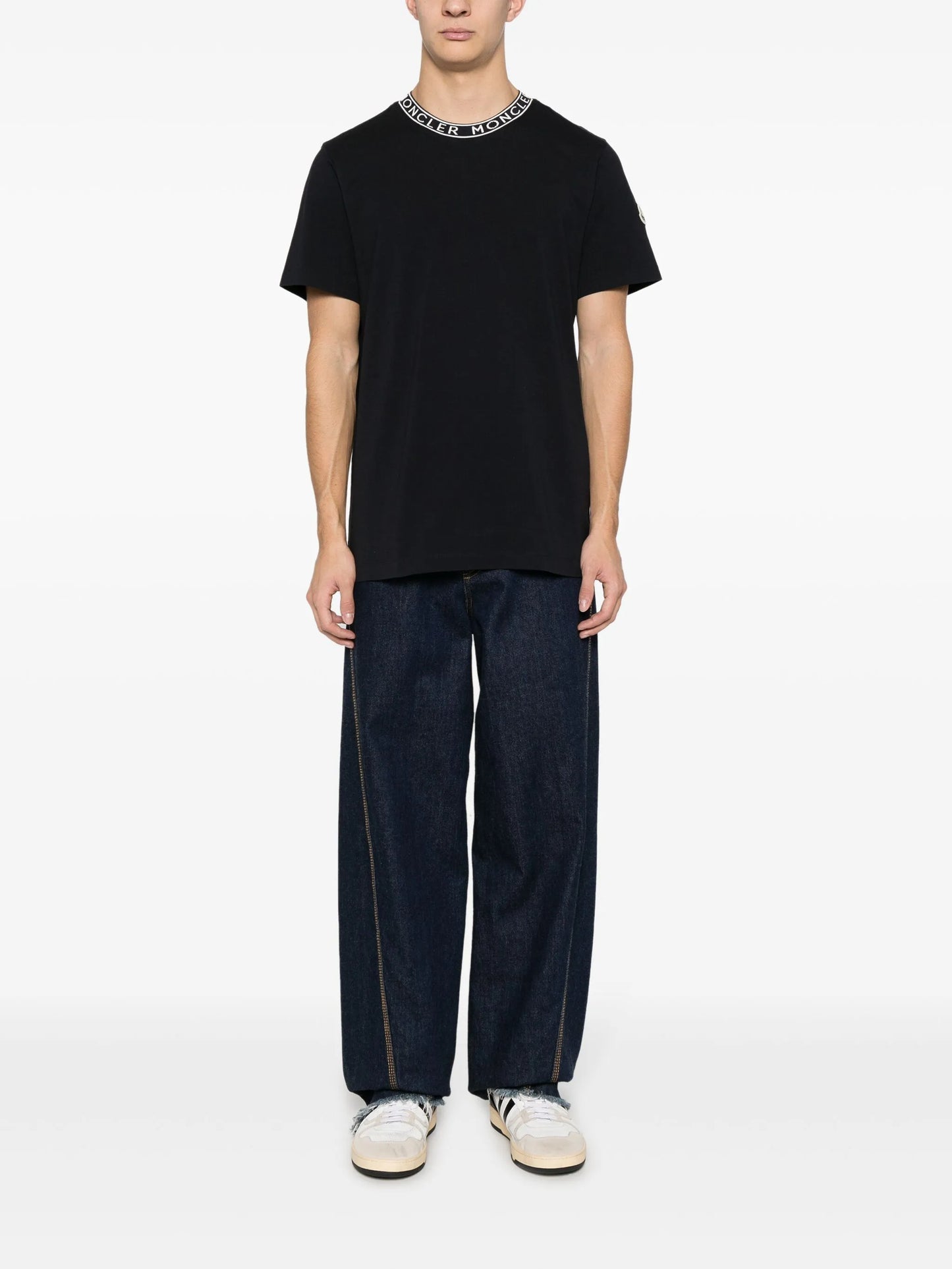 embroidered-logo cotton t-shirt