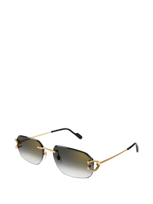 rectangle-frame sunglasses