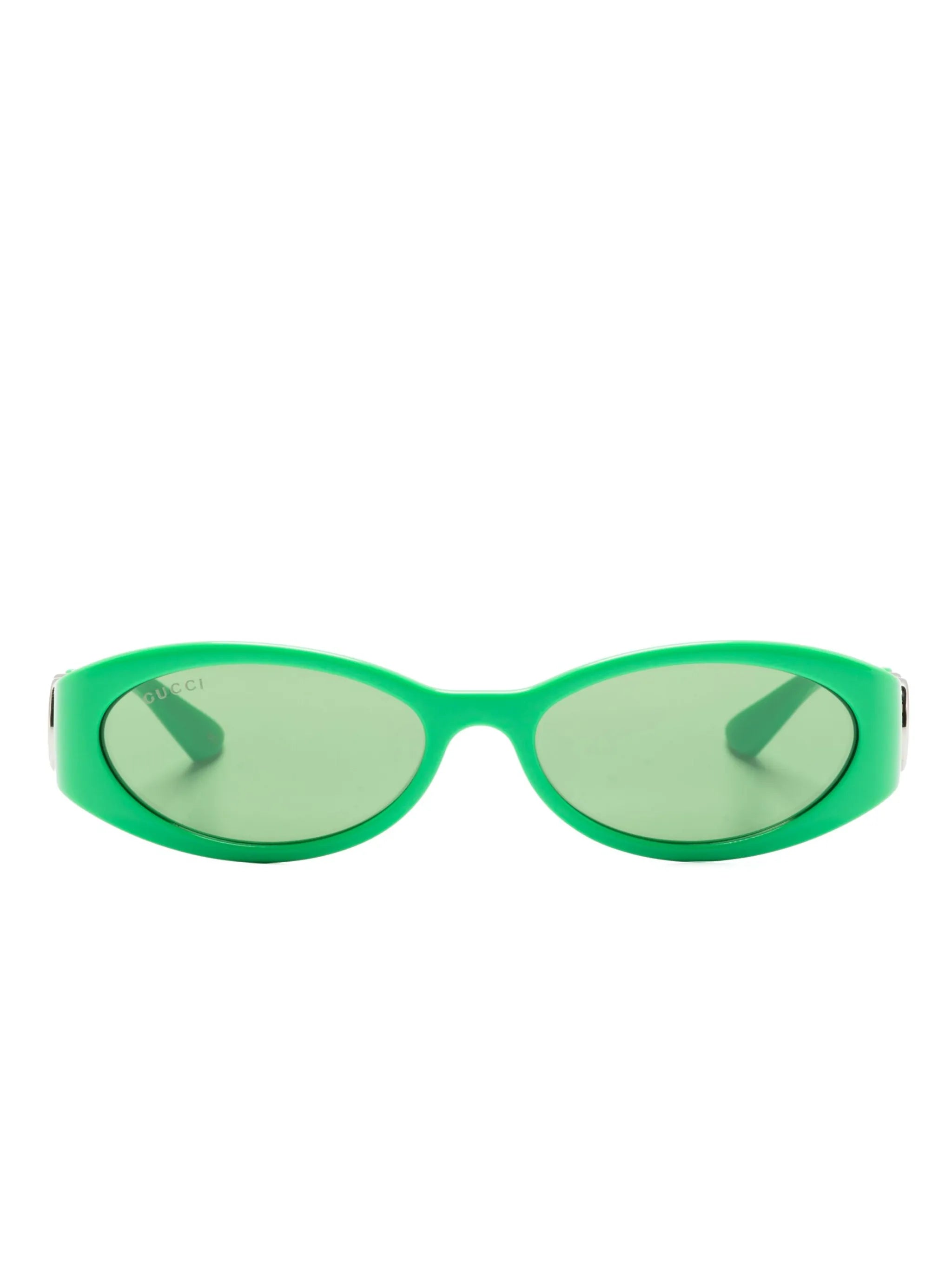 Hailey oval-frame sunglasses