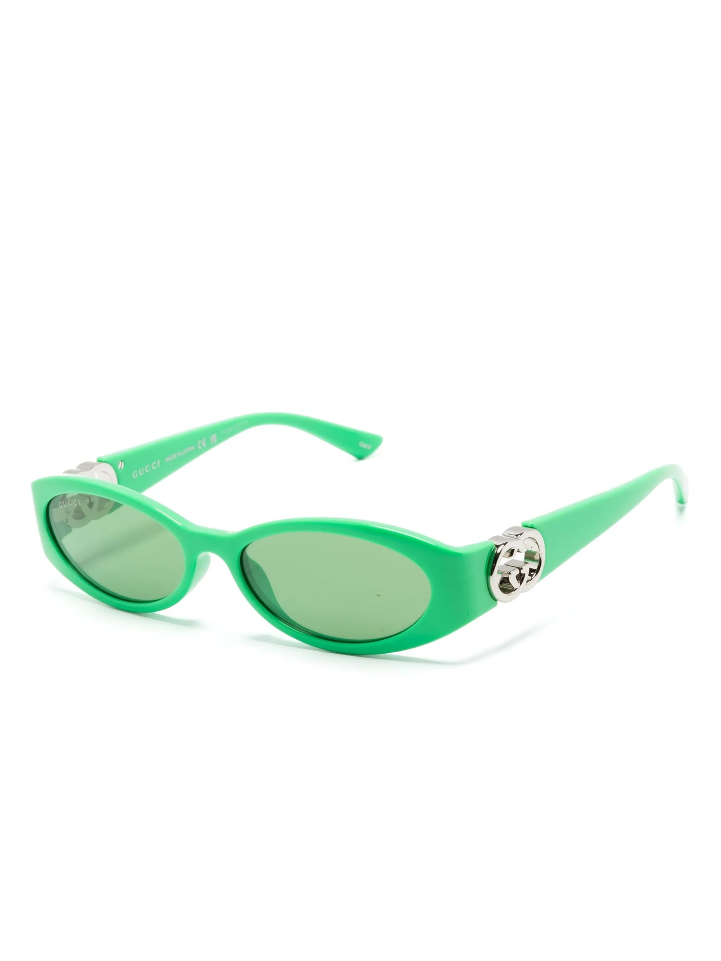 Hailey oval-frame sunglasses