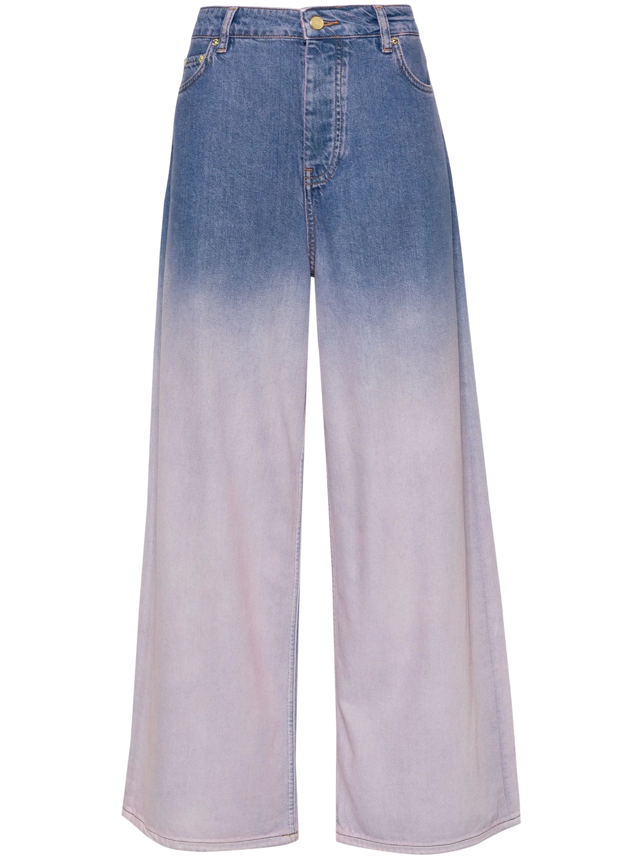 Future high-rise wide-leg jeans