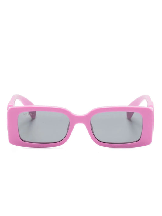 Interlocking G rectangle-frame sunglasses