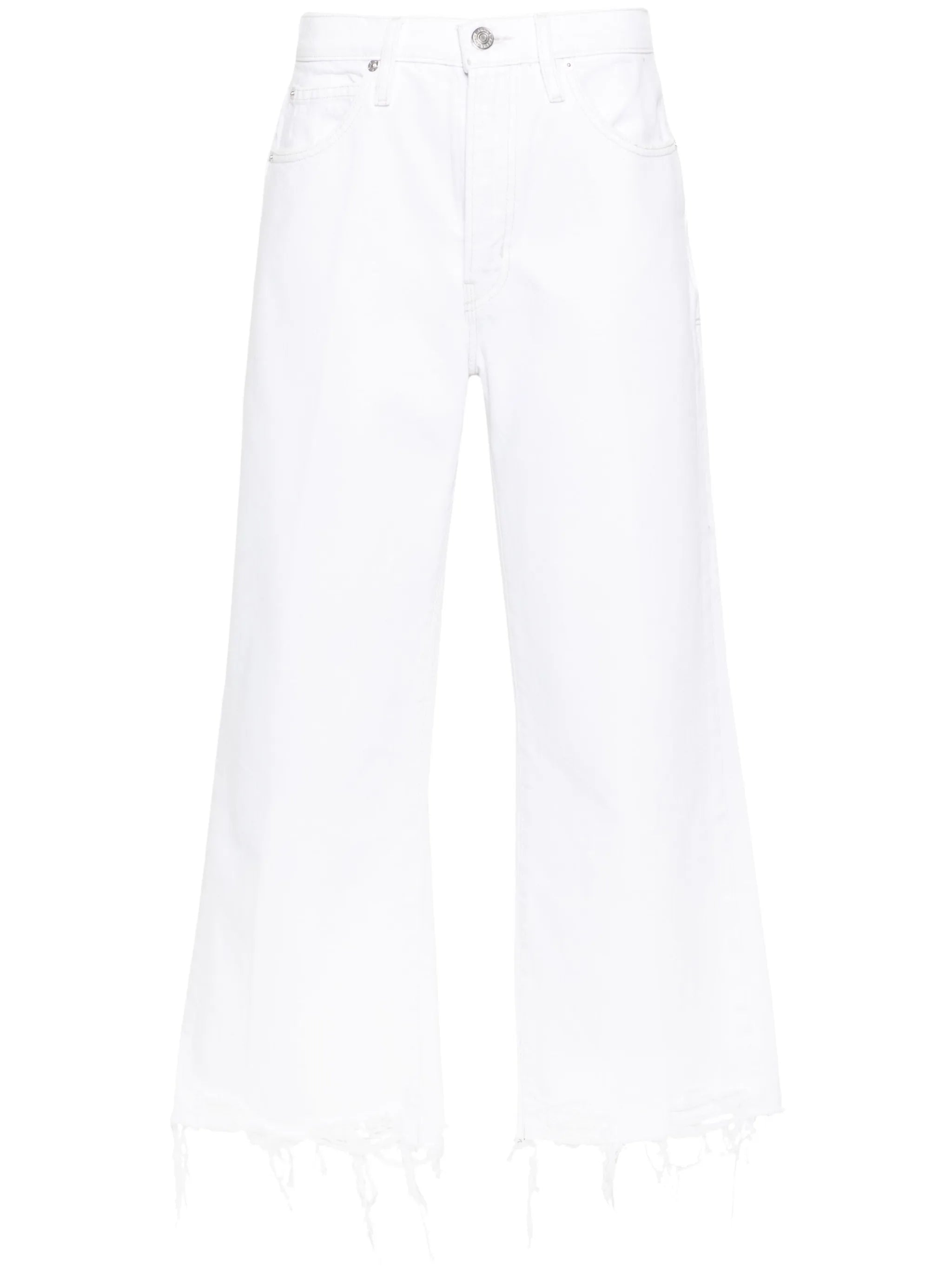 The Relaxed high-rise straight jeans