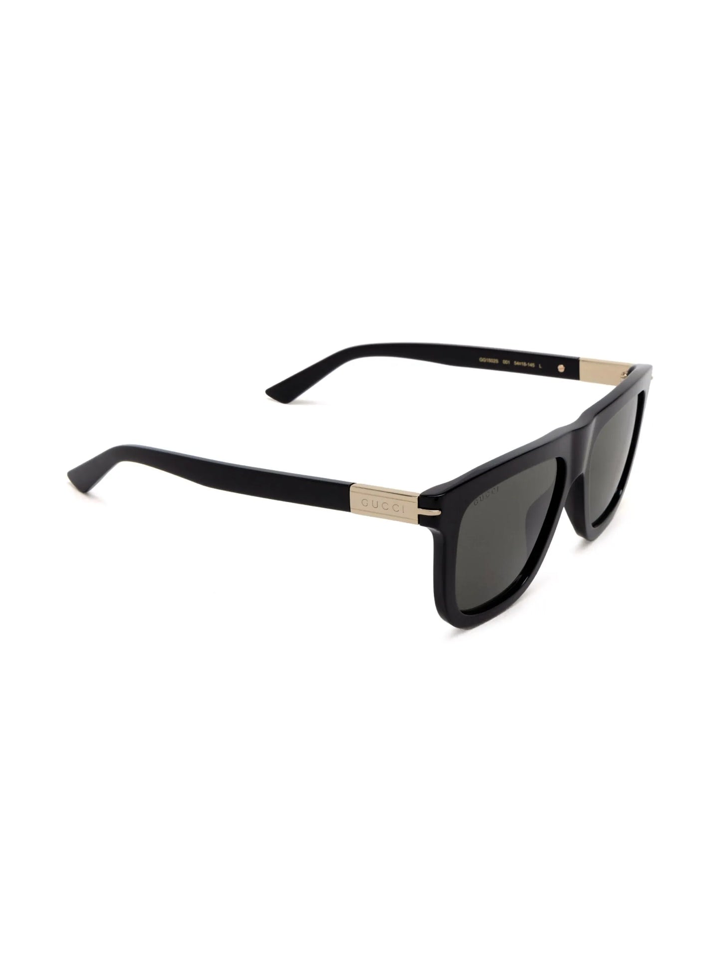 logo-plaque wayfarer-frame sunglasses